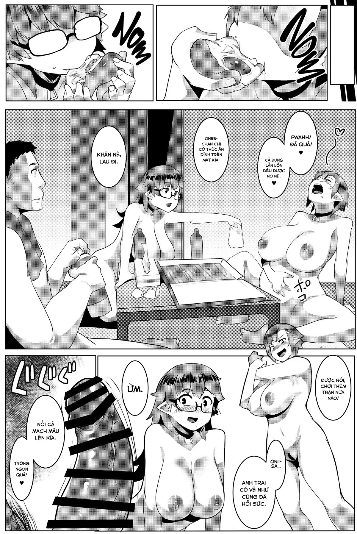 HentaiVN.net - Ảnh 20 - Em gái tôi là một bé Orc [My Little Sister is an Orc; Imouto wa Mesu Orc] - Chap 5
