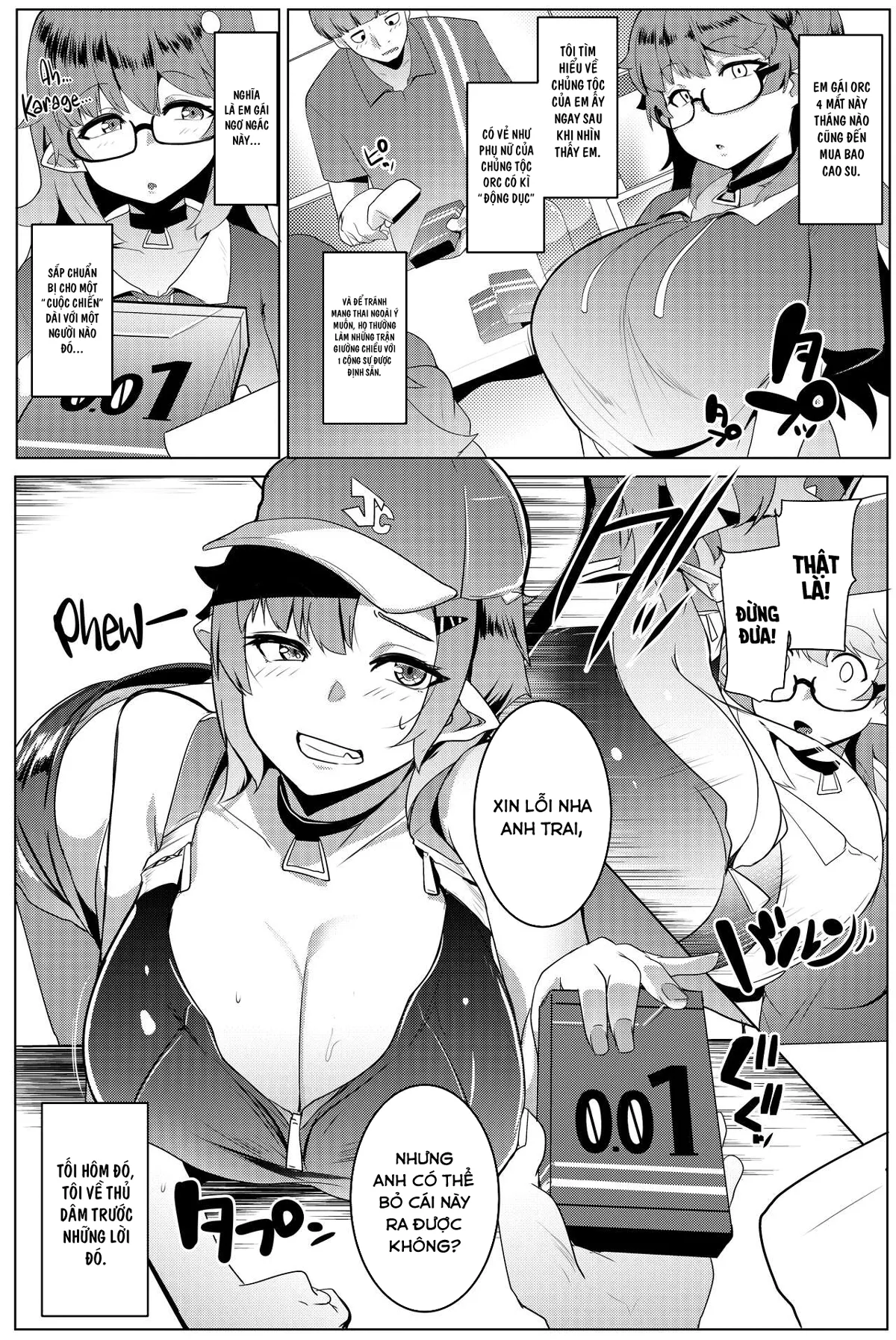 HentaiVN.net - Ảnh 4 - Em gái tôi là một bé Orc [My Little Sister is an Orc; Imouto wa Mesu Orc] - Chap 5