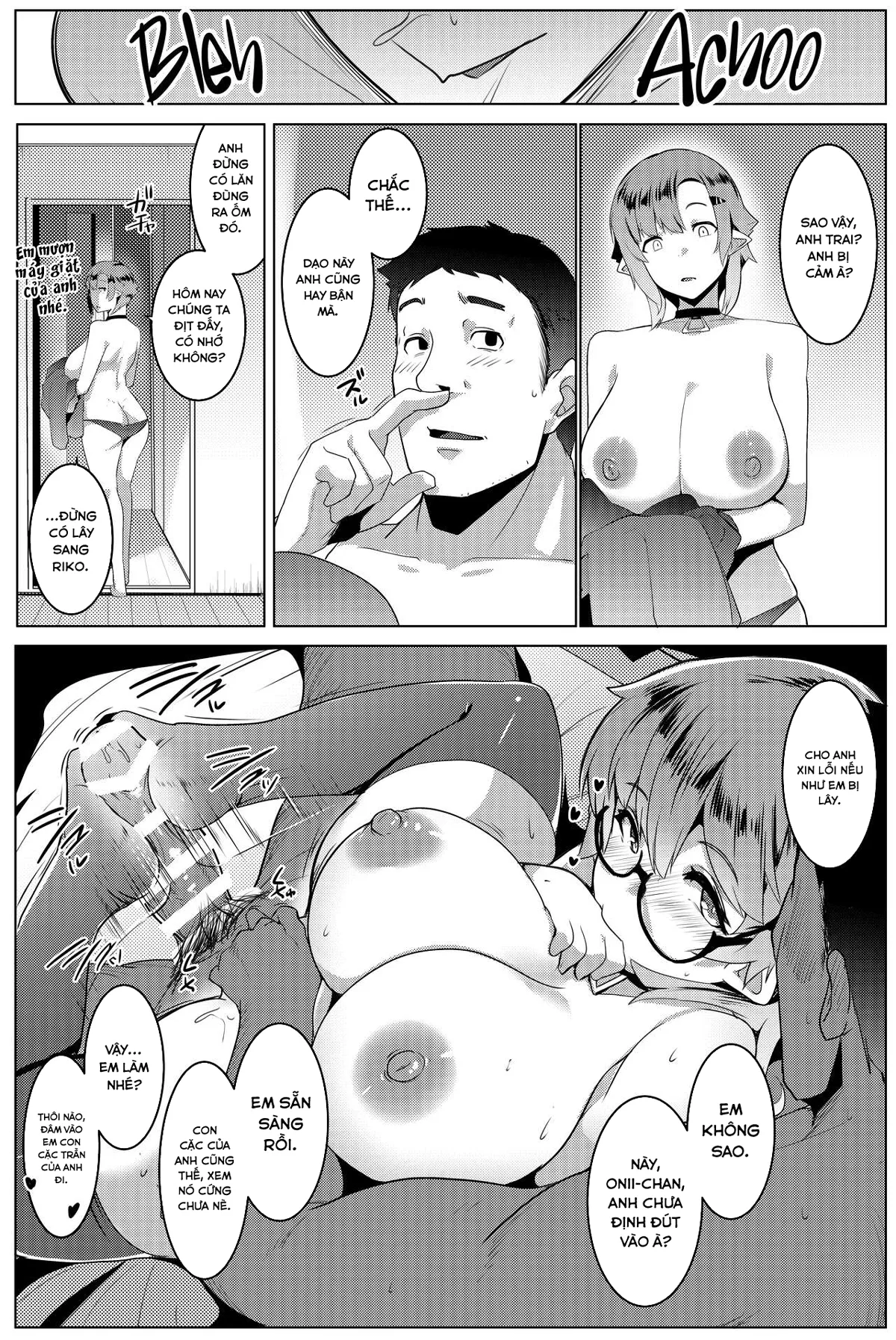 HentaiVN.net - Ảnh 6 - Em gái tôi là một bé Orc [My Little Sister is an Orc; Imouto wa Mesu Orc] - Chap 5