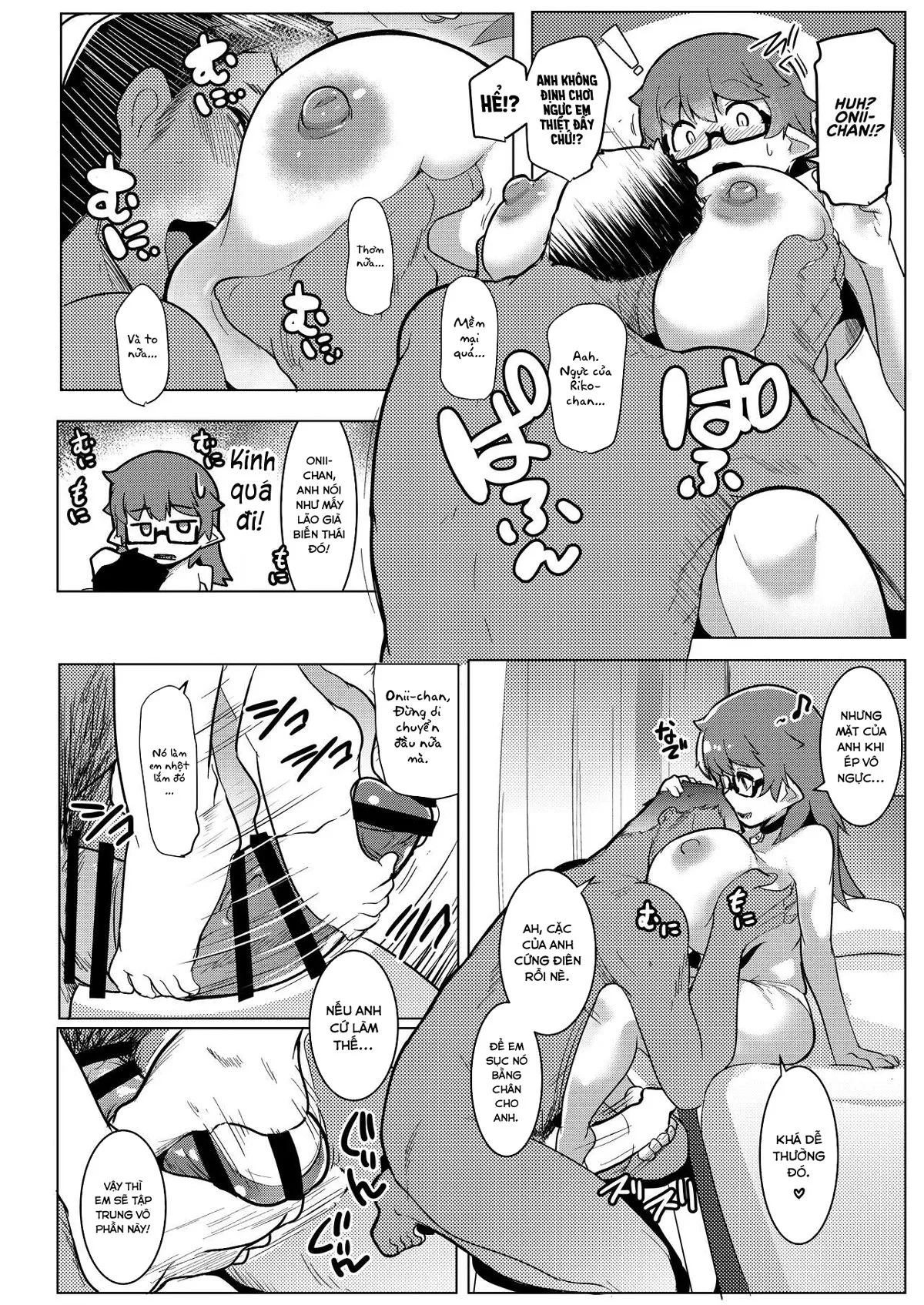 HentaiVN.net - Ảnh 10 - Em gái tôi là một bé Orc [My Little Sister is an Orc; Imouto wa Mesu Orc] - Chap 6