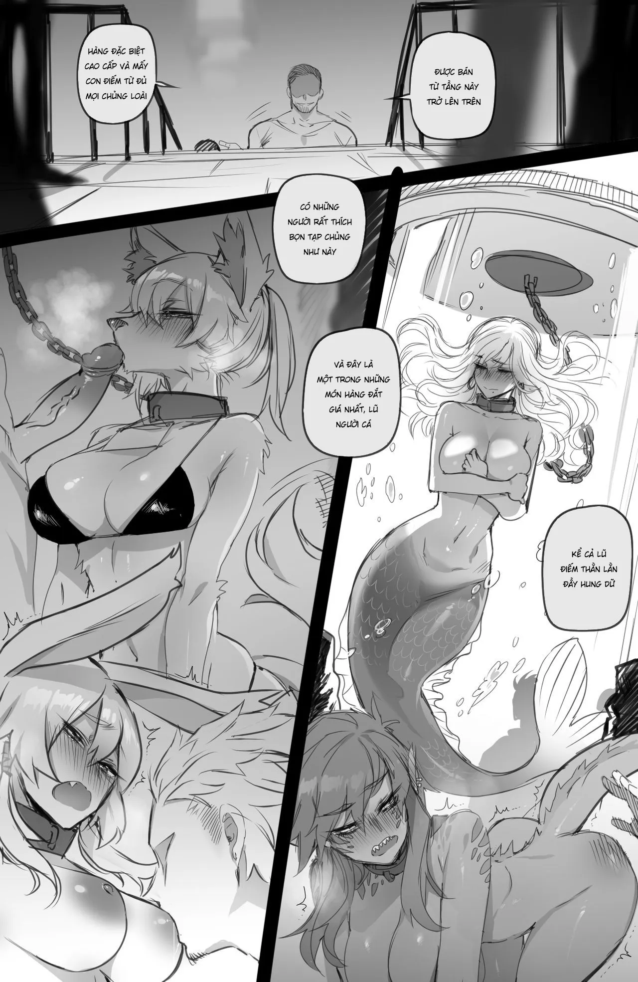 HentaiVN.net - Ảnh 11 - Khu chợ nô lệ [Slave market] - Oneshot