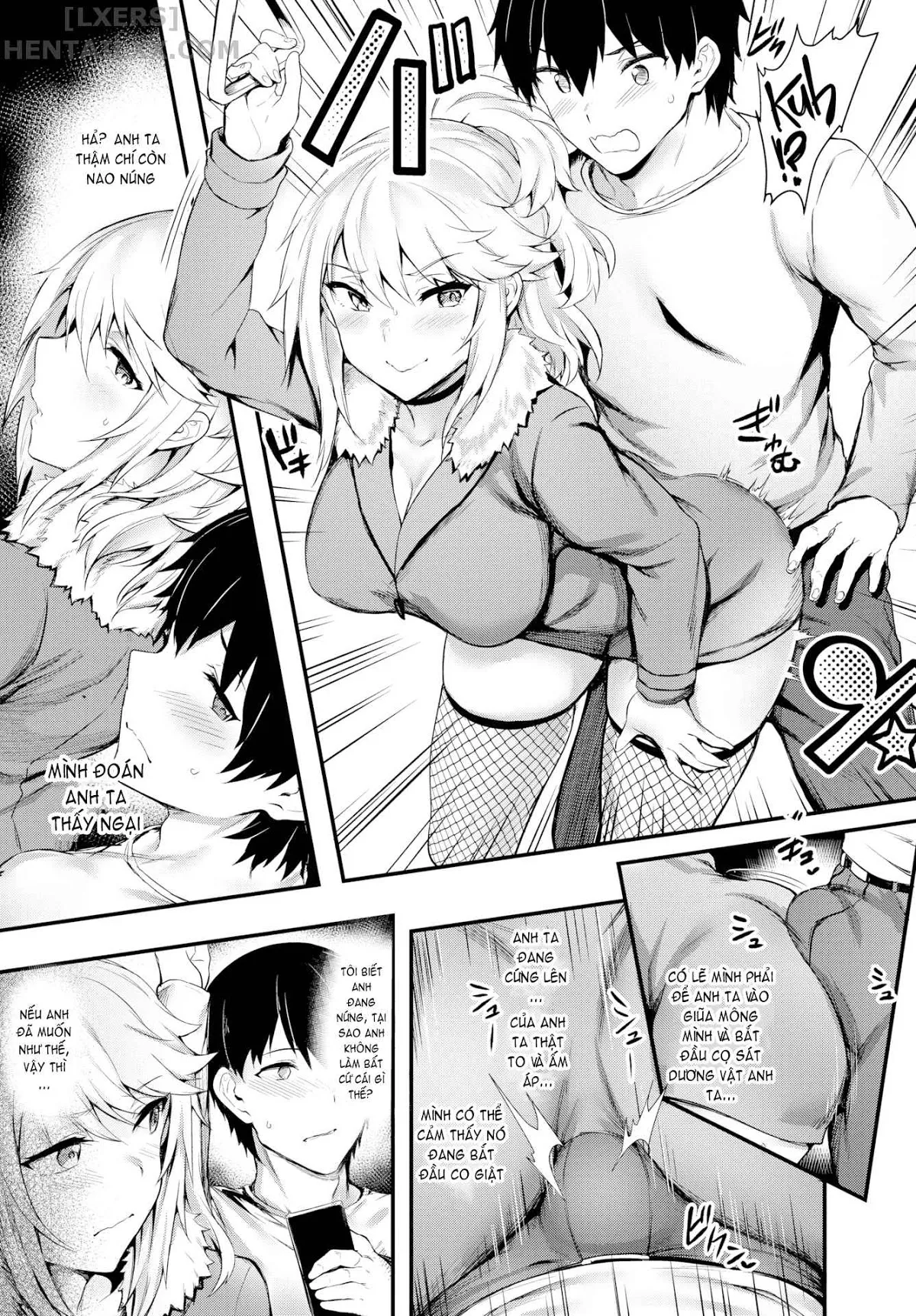 HentaiVN.net - Ảnh 13 - Onaho Bitch (Trọn bộ) - Chap 1: Fanservice & Running a Train