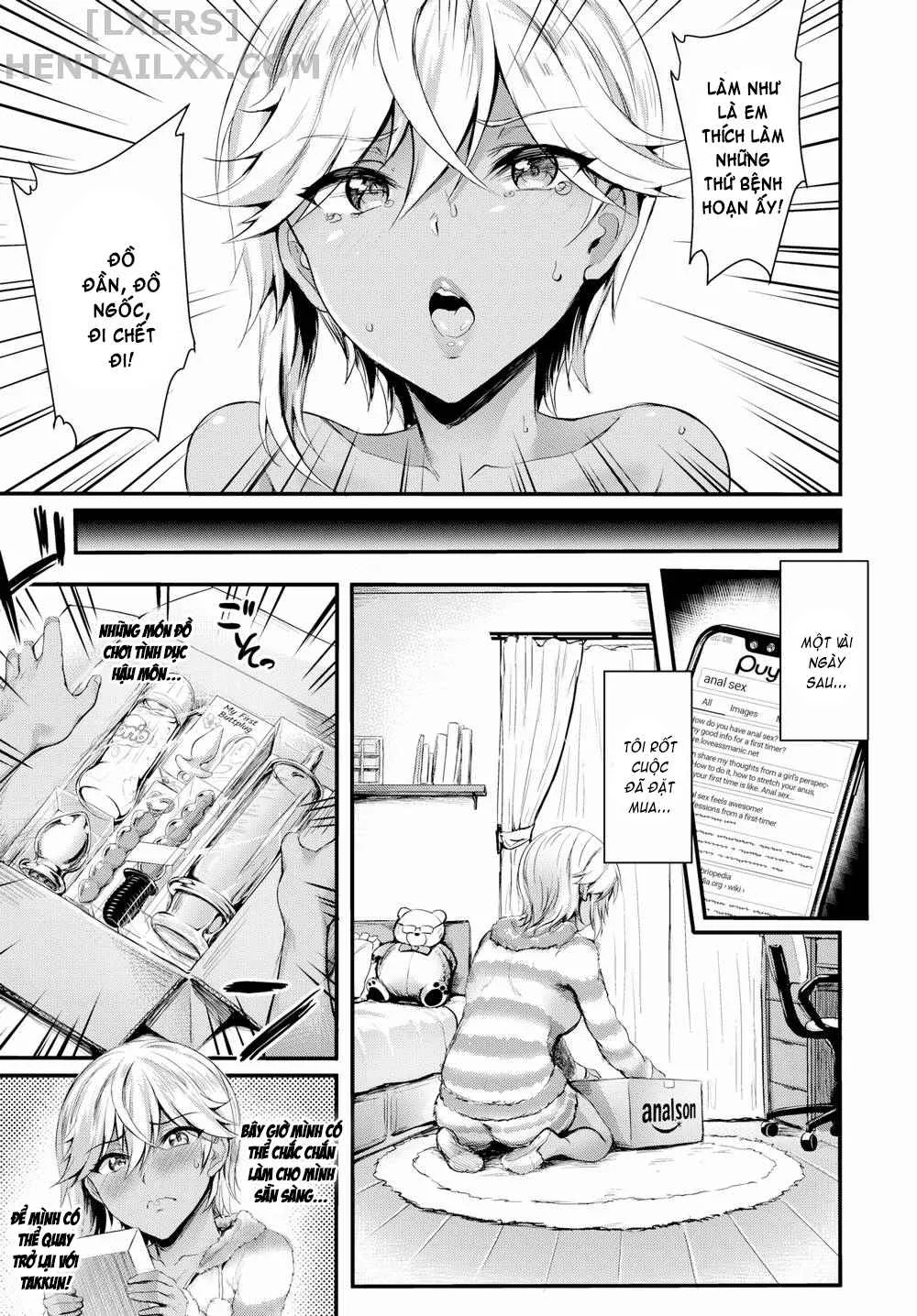 HentaiVN.net - Ảnh 8 - Onaho Bitch (Trọn bộ) - Chap 3: Kogal Holes