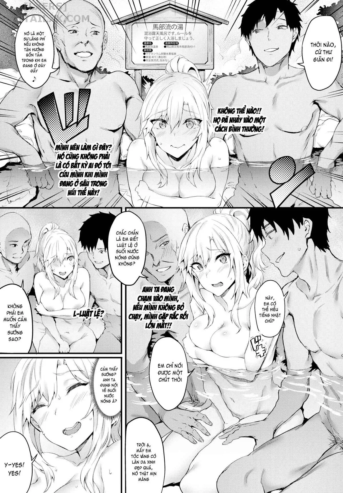 HentaiVN.net - Ảnh 6 - Onaho Bitch (Trọn bộ) - Chap 9: Secret Bath Customs