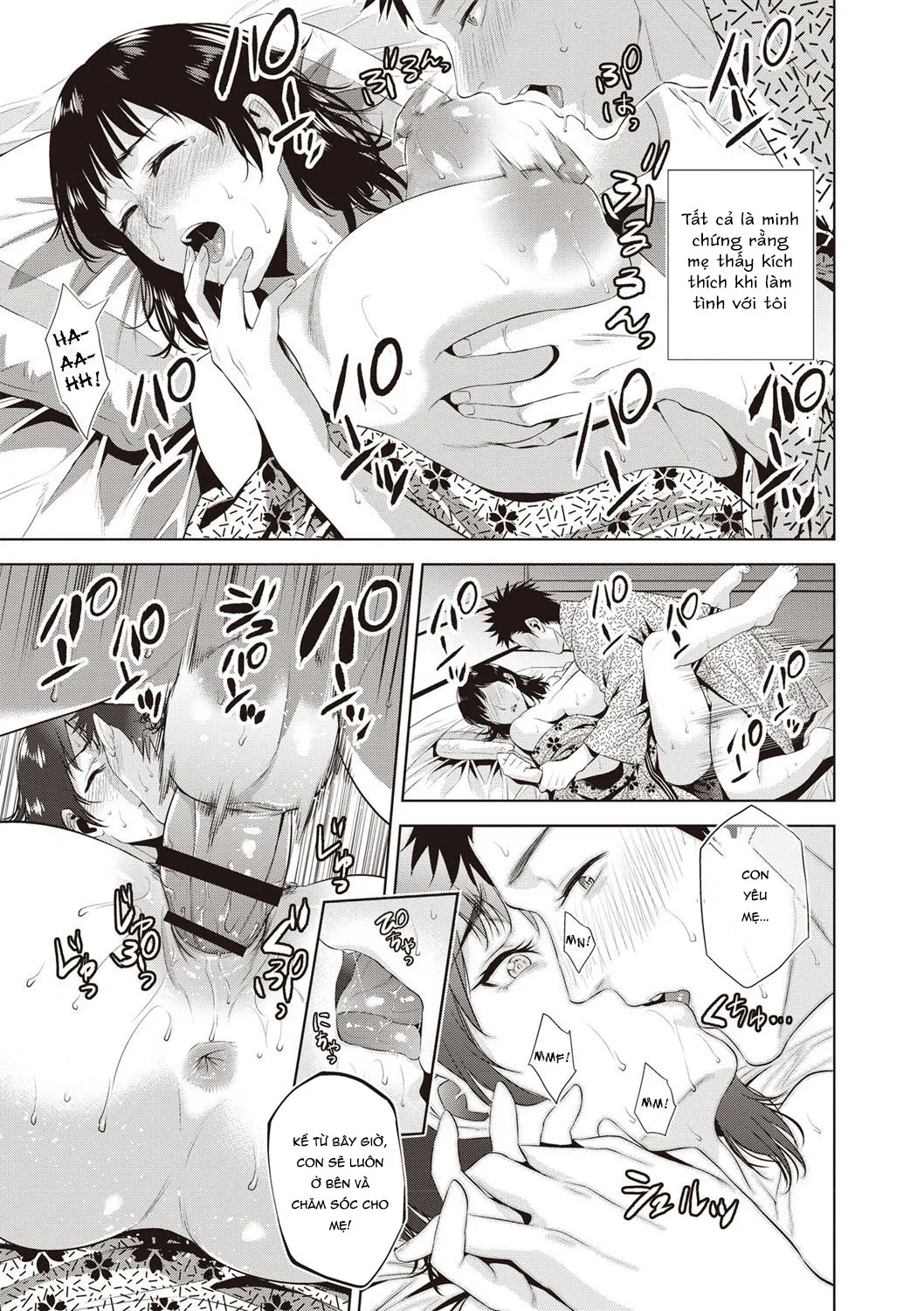 HentaiVN.net - Ảnh 18 - Chibo Soukan [Nasty Mother Incect] - Chap 1