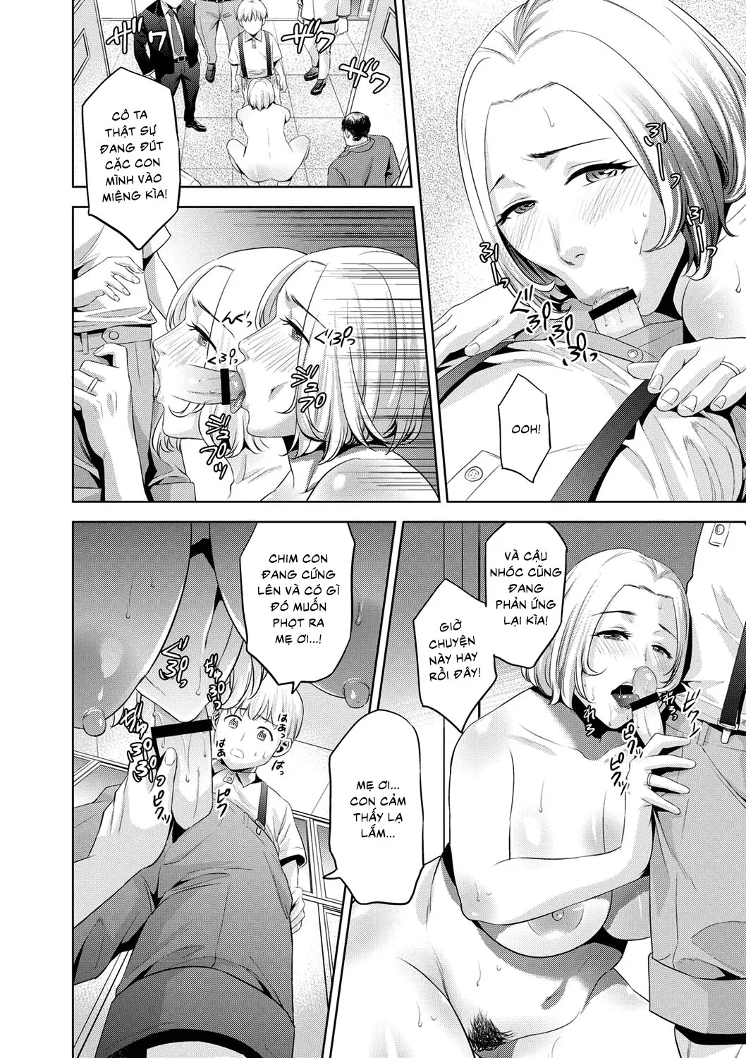 HentaiVN.net - Ảnh 12 - Chibo Soukan [Nasty Mother Incect] - Chap 2