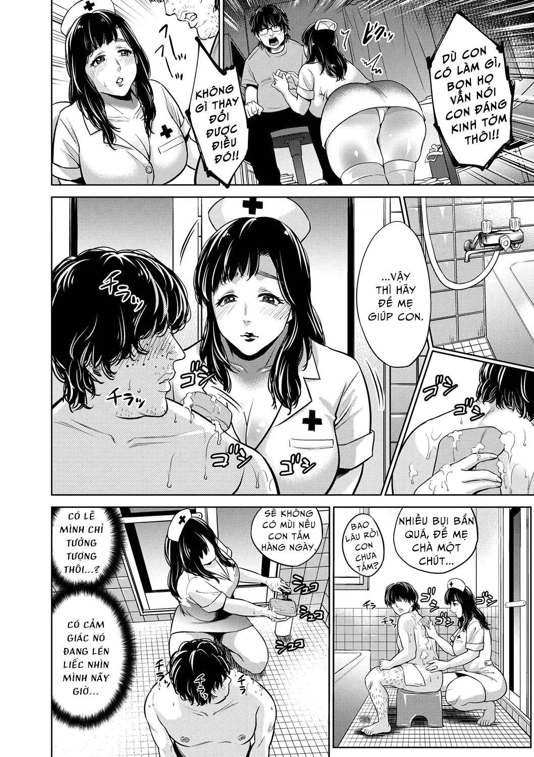 HentaiVN.net - Ảnh 5 - Chibo Soukan [Nasty Mother Incect] - Chap 4
