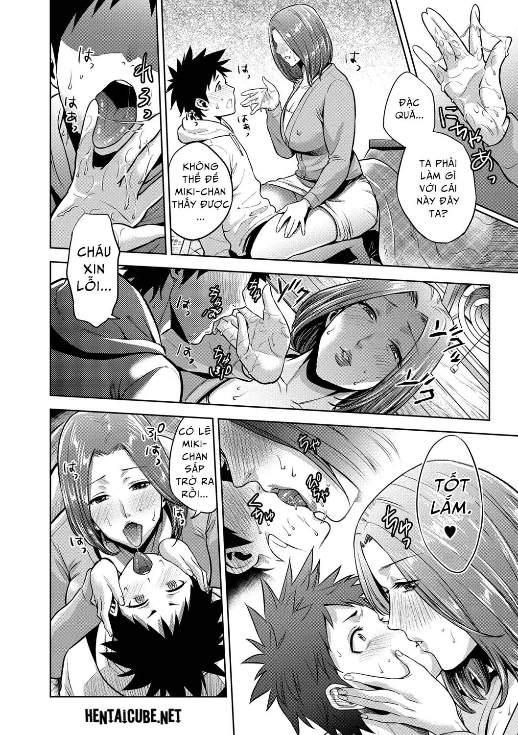 HentaiVN.net - Ảnh 10 - Chibo Soukan [Nasty Mother Incect] - Chap 5