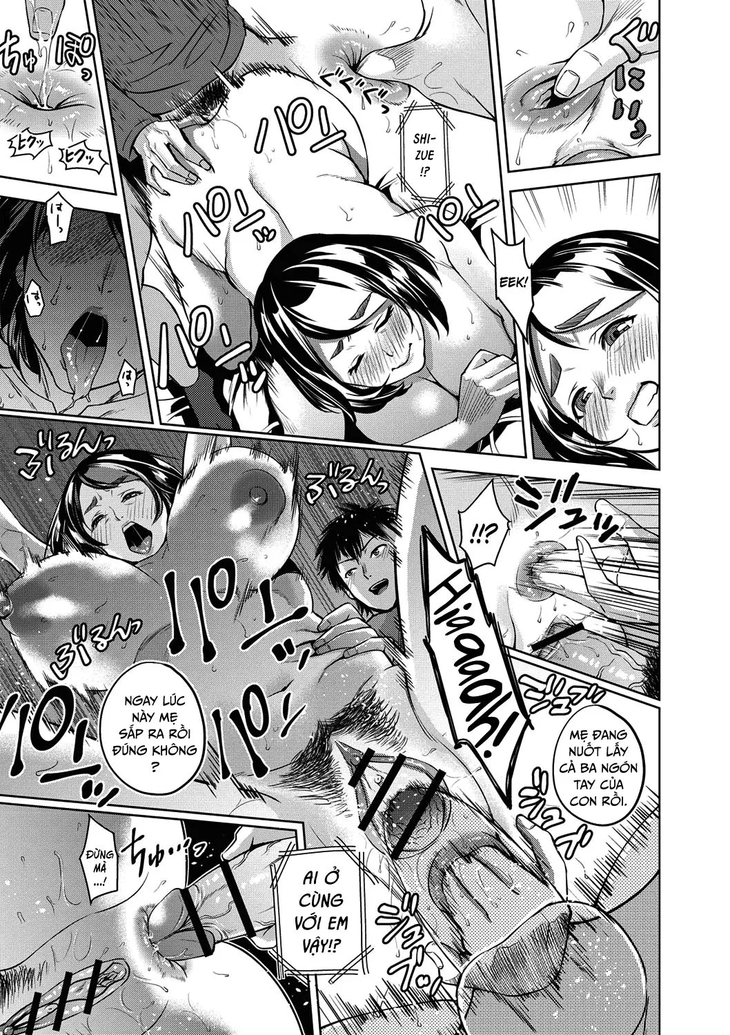 HentaiVN.net - Ảnh 13 - Chibo Soukan [Nasty Mother Incect] - Chap 7