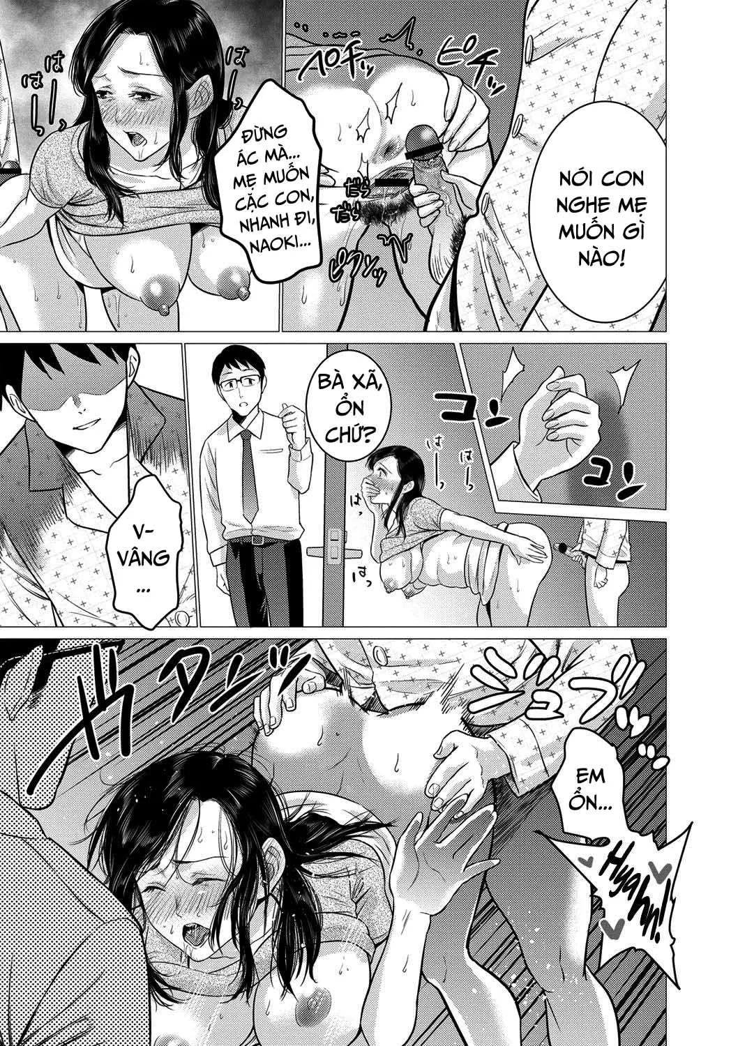 HentaiVN.net - Ảnh 13 - Chibo Soukan [Nasty Mother Incect] - Chap 9 [End]