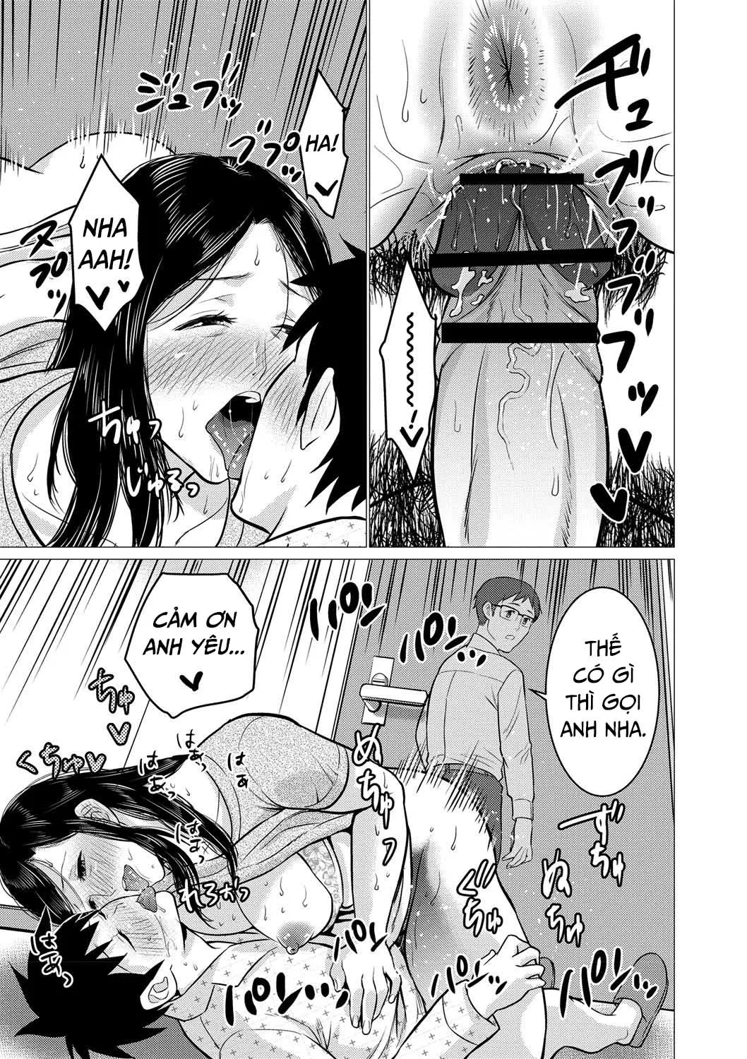 HentaiVN.net - Ảnh 17 - Chibo Soukan [Nasty Mother Incect] - Chap 9 [End]