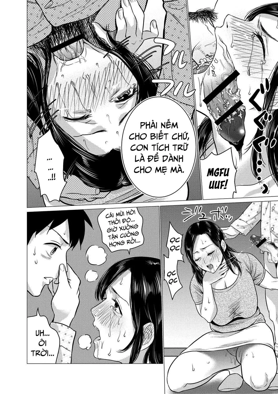 HentaiVN.net - Ảnh 8 - Chibo Soukan [Nasty Mother Incect] - Chap 9 [End]