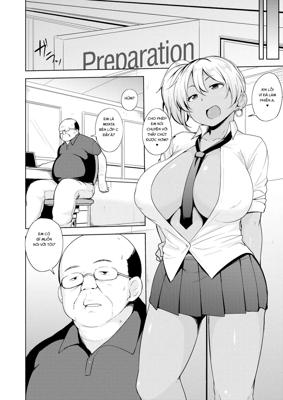 HentaiVN.net - Ảnh 3 - Ông Thầy Đụ Thư Thái Em Học Sinh Đĩ! [Bitch Style – Extra Credit!] - Oneshot