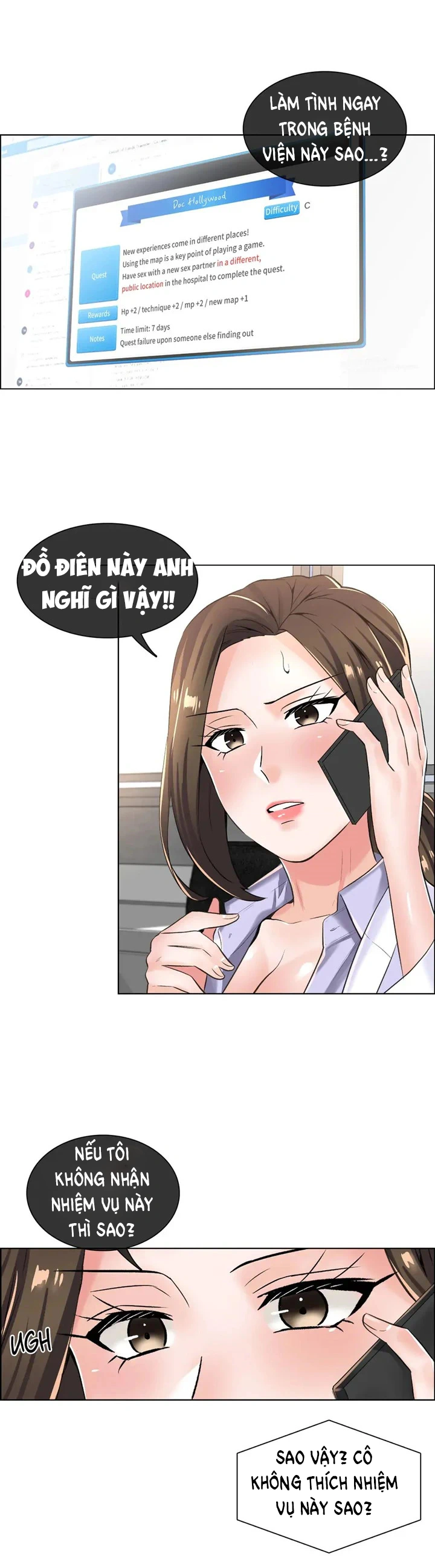 HentaiVN.net - Ảnh 6 - Trò chơi: Bác sĩ định mệnh - Chap 8