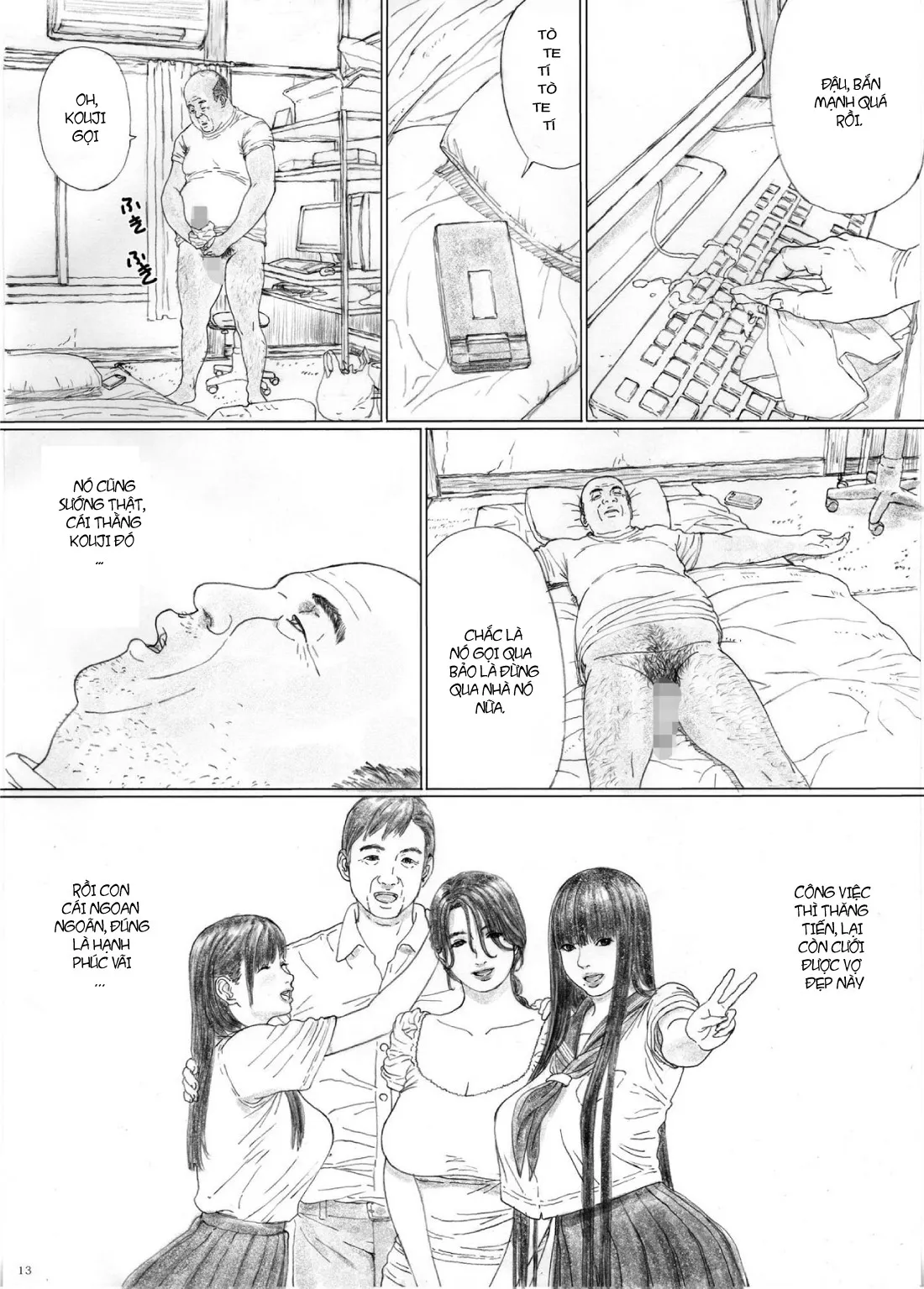 HentaiVN.net - Ảnh 11 - Inyoku no Sumika 1 - Chap 1