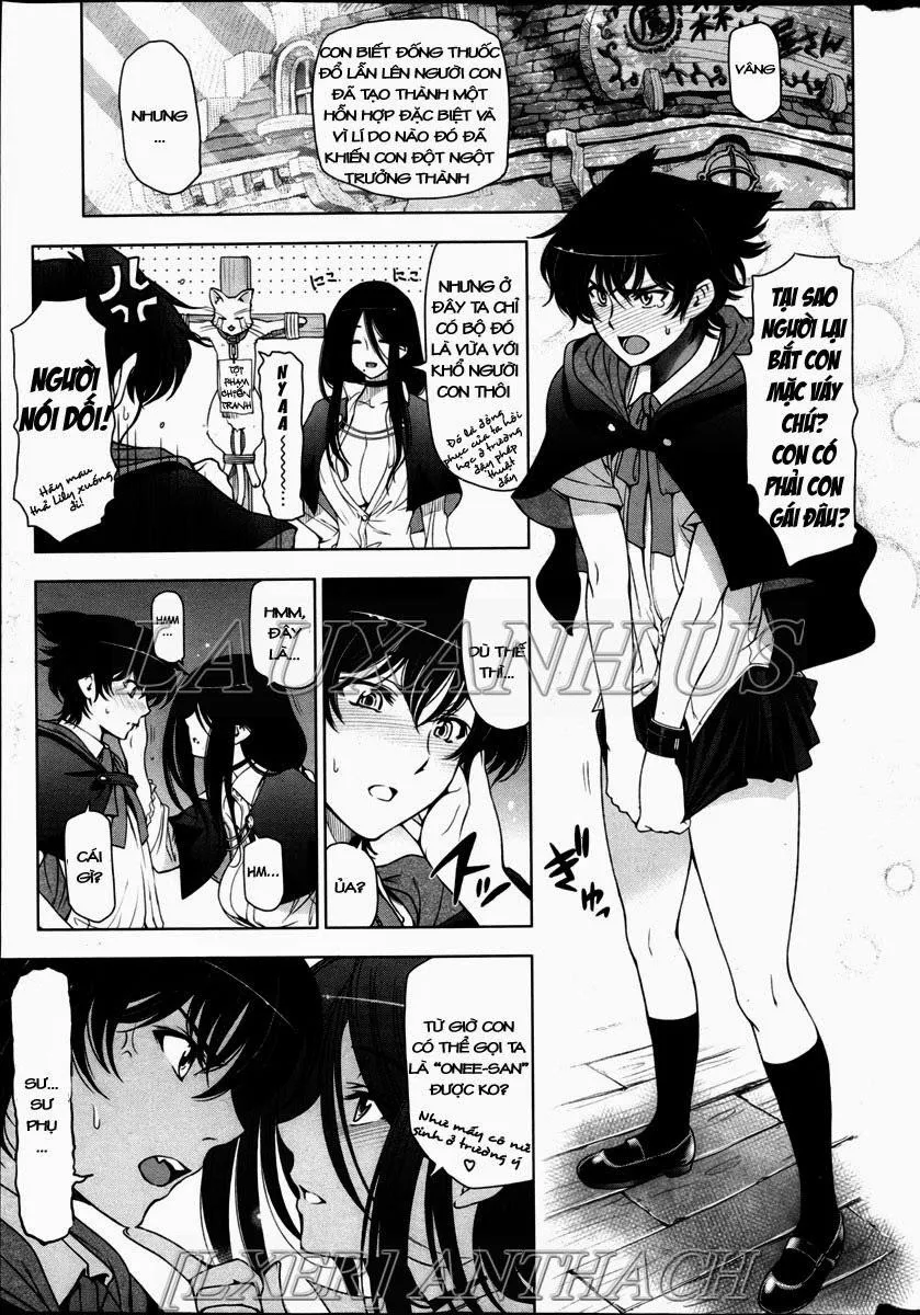 HentaiVN.net - Ảnh 3 - The Witch, The Succubus, And The Cute Apprentice - Chương 4