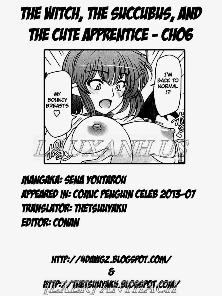 HentaiVN.net - Ảnh 20 - The Witch, The Succubus, And The Cute Apprentice - Chương 6