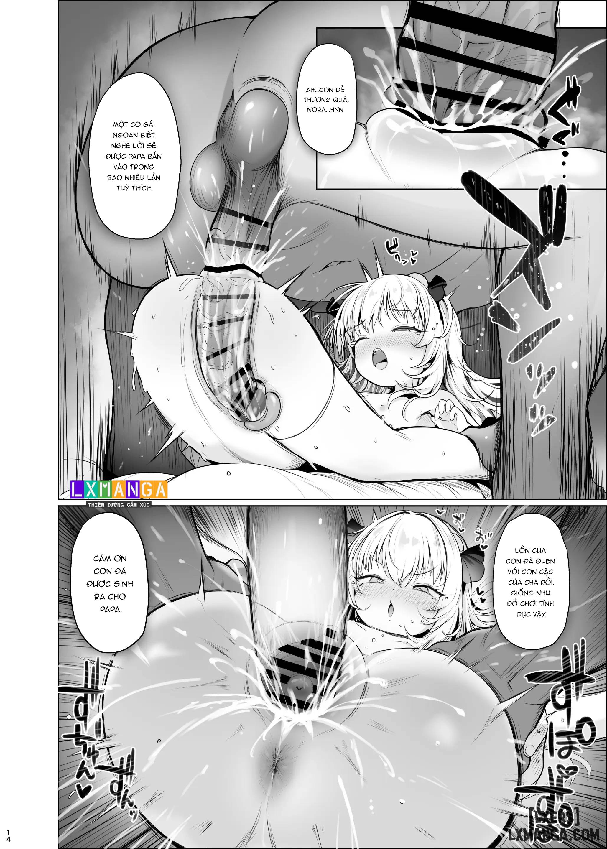 HentaiVN.net - Ảnh 16 - Cô bé dễ thương đó sẽ mãi là thú cưng - oneshort