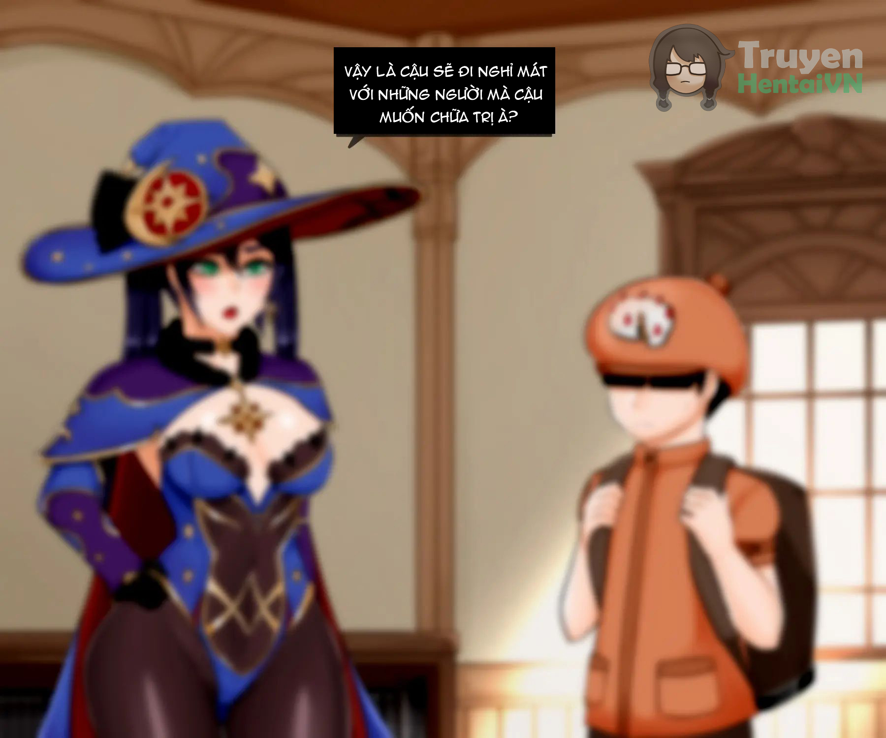 HentaiVN.net - Ảnh 12 - (Genshin Impact NTR_2) Blackgg - Oneshot
