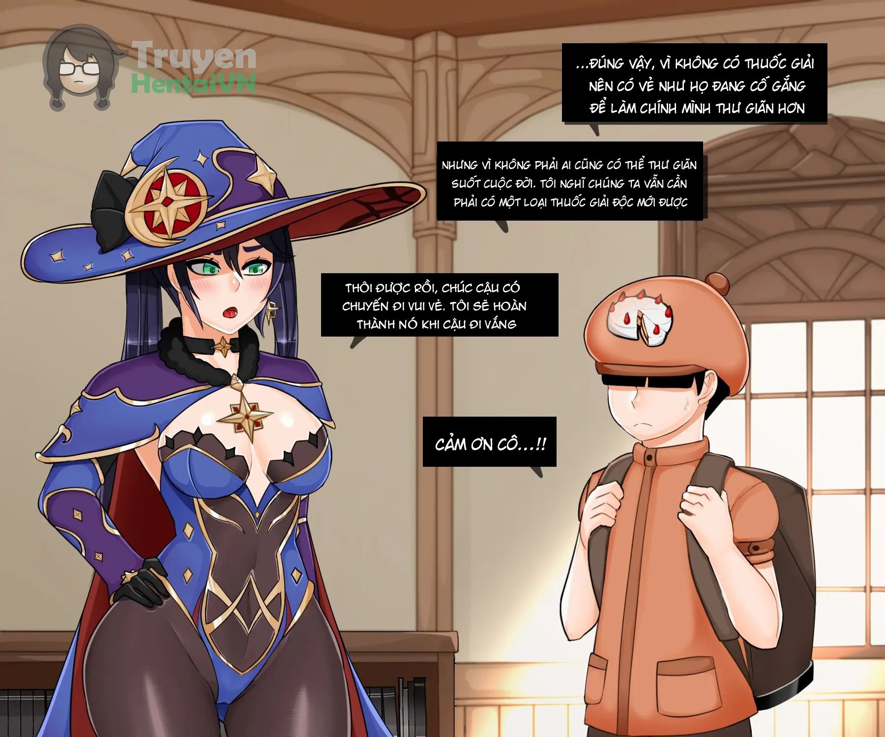 HentaiVN.net - Ảnh 13 - (Genshin Impact NTR_2) Blackgg - Oneshot
