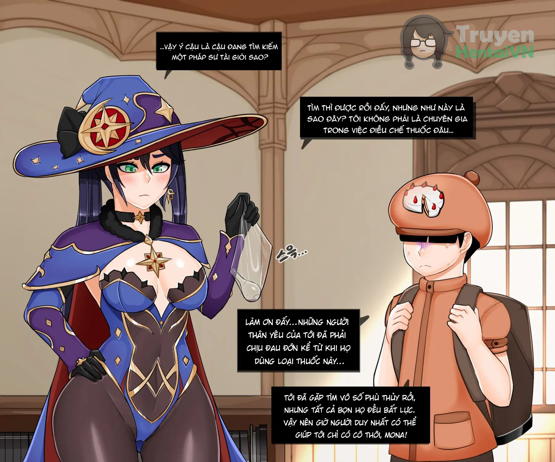 HentaiVN.net - Ảnh 3 - (Genshin Impact NTR_2) Blackgg - Oneshot