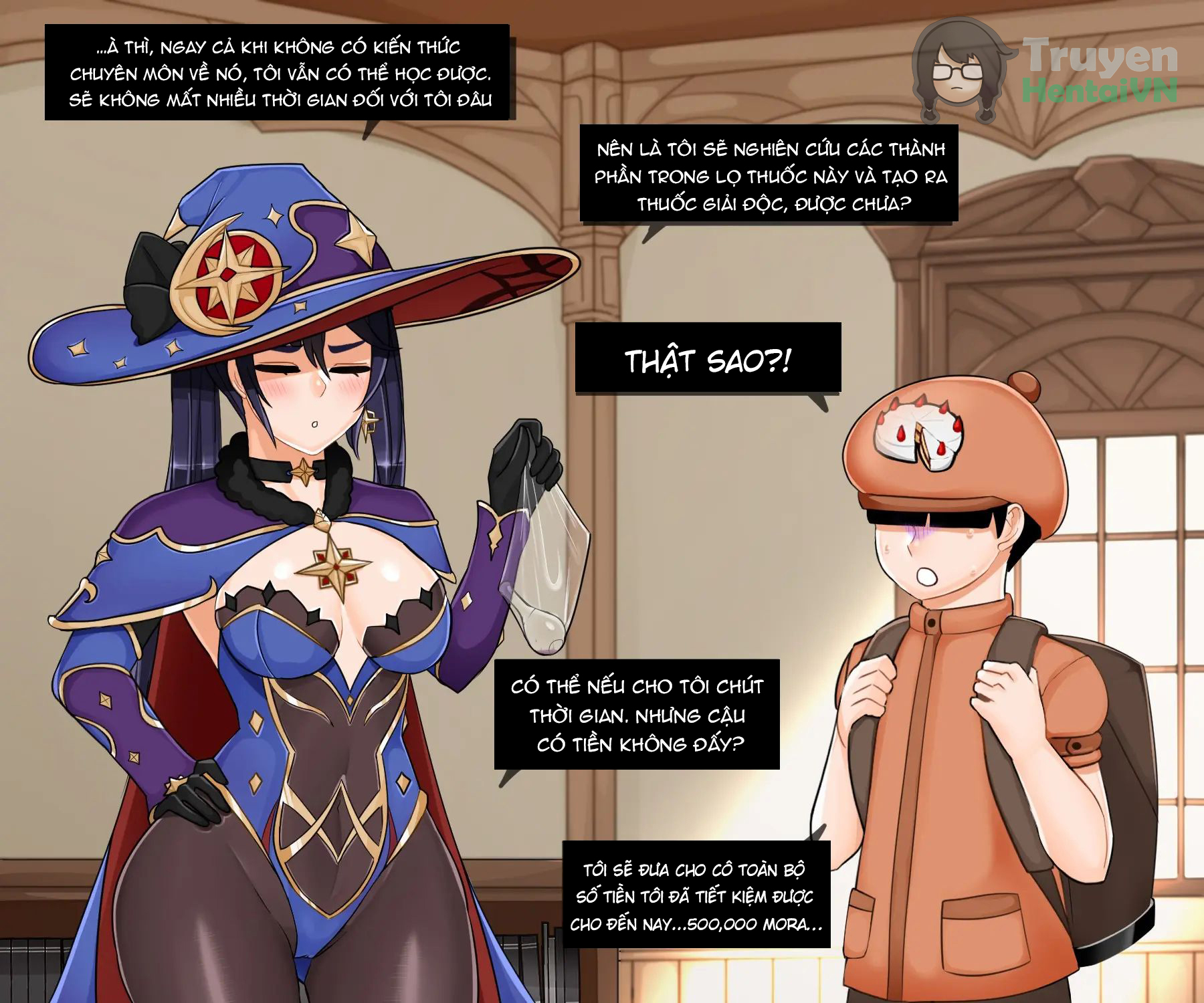 HentaiVN.net - Ảnh 4 - (Genshin Impact NTR_2) Blackgg - Oneshot