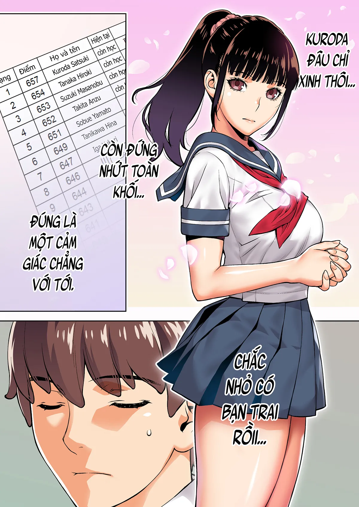 HentaiVN.net - Ảnh 9 - Lớp trưởng tin ứng dụng thôi miên. (nguyên tác) [Iinchou wa Saimin Appli o Shinjiteru.; 委員長は催眠アプリを信じてる。] - Ch. 1