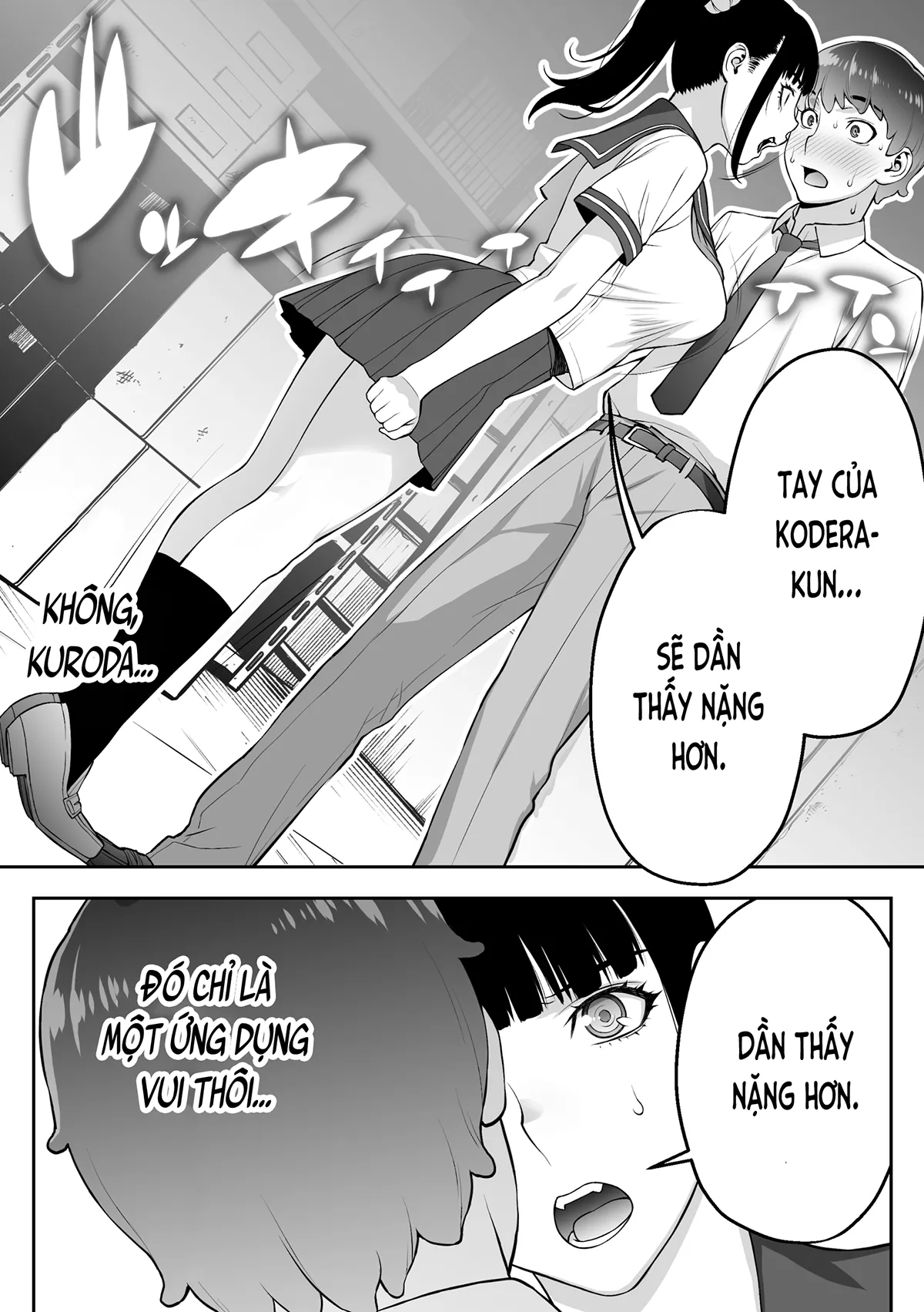 HentaiVN.net - Ảnh 20 - Lớp trưởng tin ứng dụng thôi miên. (nguyên tác) [Iinchou wa Saimin Appli o Shinjiteru.; 委員長は催眠アプリを信じてる。] - Ch. 2