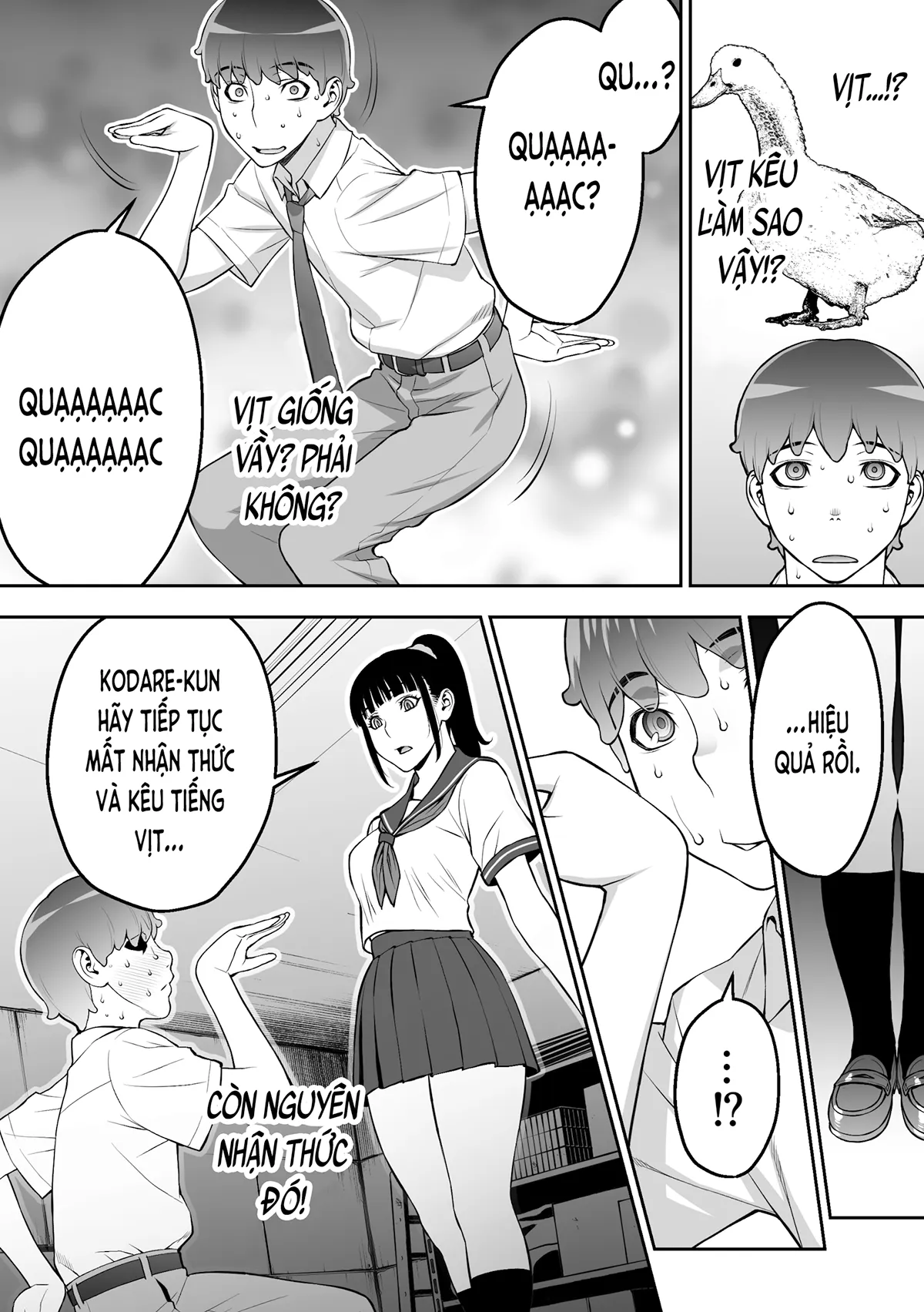 HentaiVN.net - Ảnh 24 - Lớp trưởng tin ứng dụng thôi miên. (nguyên tác) [Iinchou wa Saimin Appli o Shinjiteru.; 委員長は催眠アプリを信じてる。] - Ch. 2