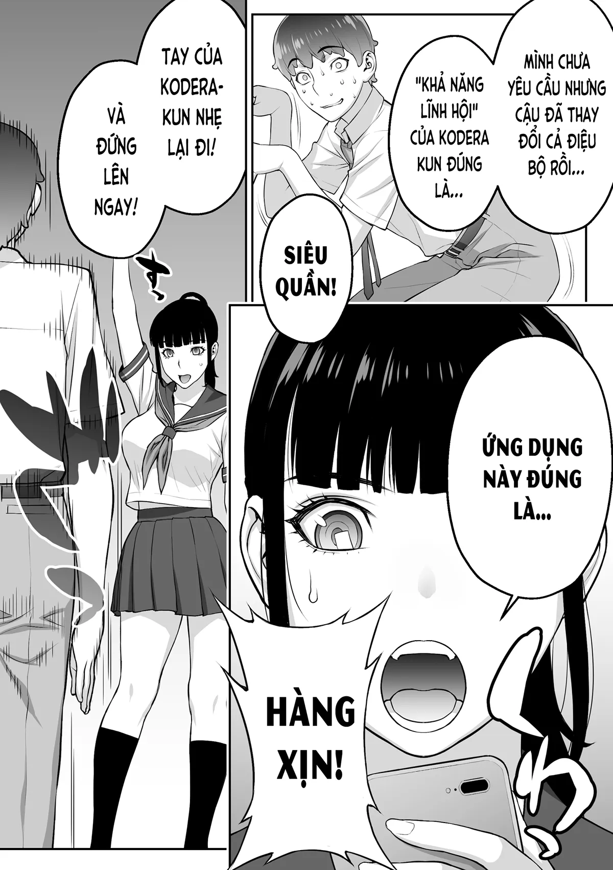 HentaiVN.net - Ảnh 25 - Lớp trưởng tin ứng dụng thôi miên. (nguyên tác) [Iinchou wa Saimin Appli o Shinjiteru.; 委員長は催眠アプリを信じてる。] - Ch. 2