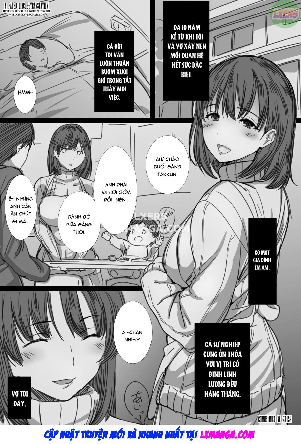 HentaiVN.net - Ảnh 3 - Netorare Hitozuma [-Ochiteyuku Kankaku-] - Oneshot