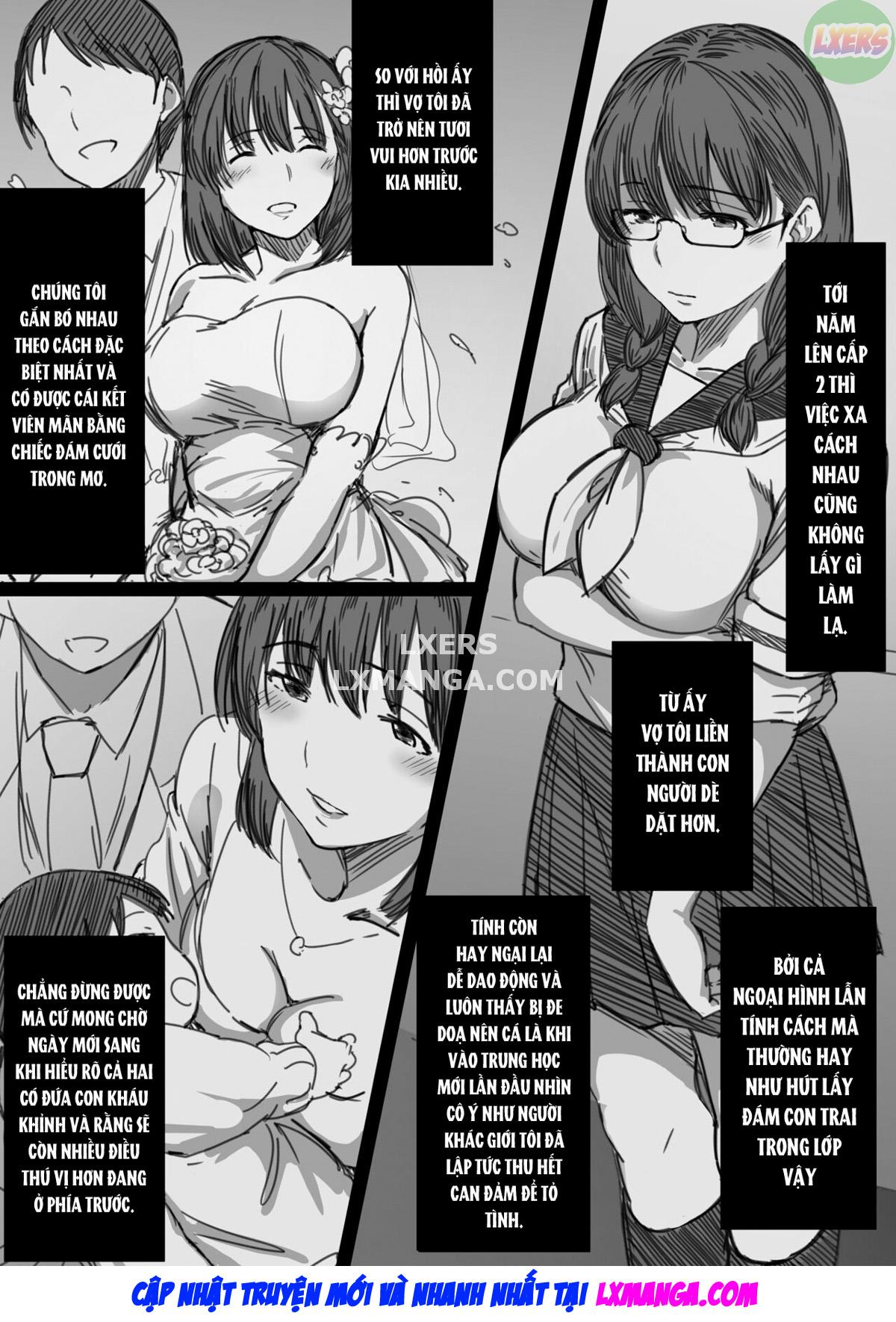 HentaiVN.net - Ảnh 5 - Netorare Hitozuma [-Ochiteyuku Kankaku-] - Oneshot