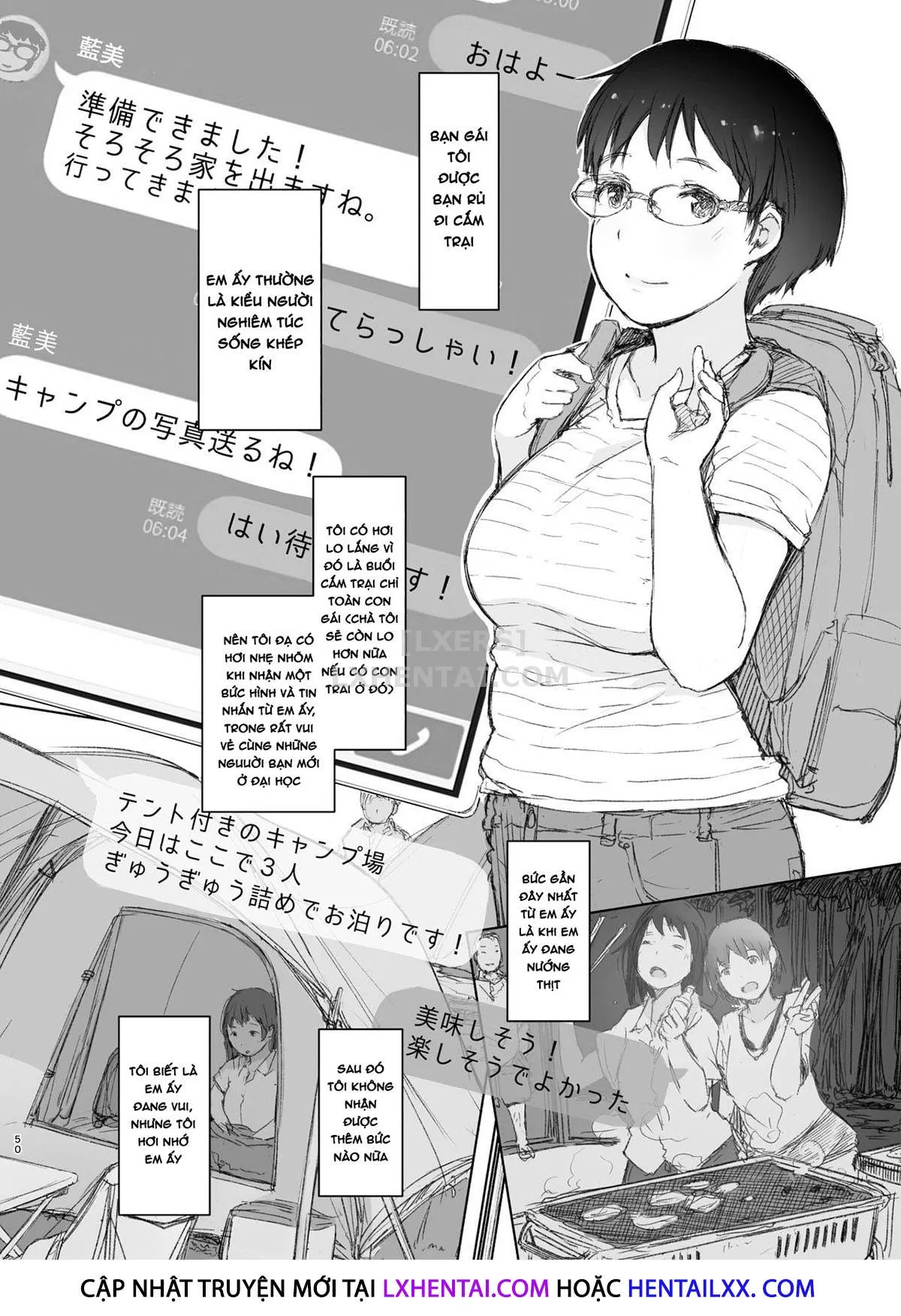 HentaiVN.net - Ảnh 17 - Kimi No Kanojo Yokatta Yo. [Meganekko NTR Tanpenshuu] - Chap 2