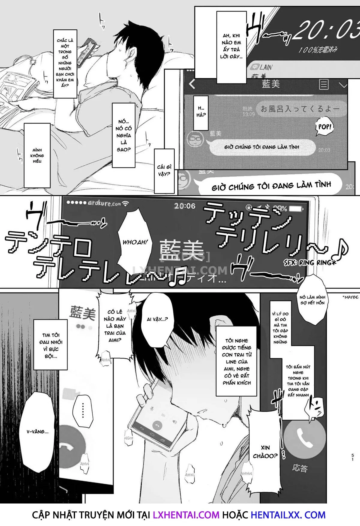 HentaiVN.net - Ảnh 18 - Kimi No Kanojo Yokatta Yo. [Meganekko NTR Tanpenshuu] - Chap 2