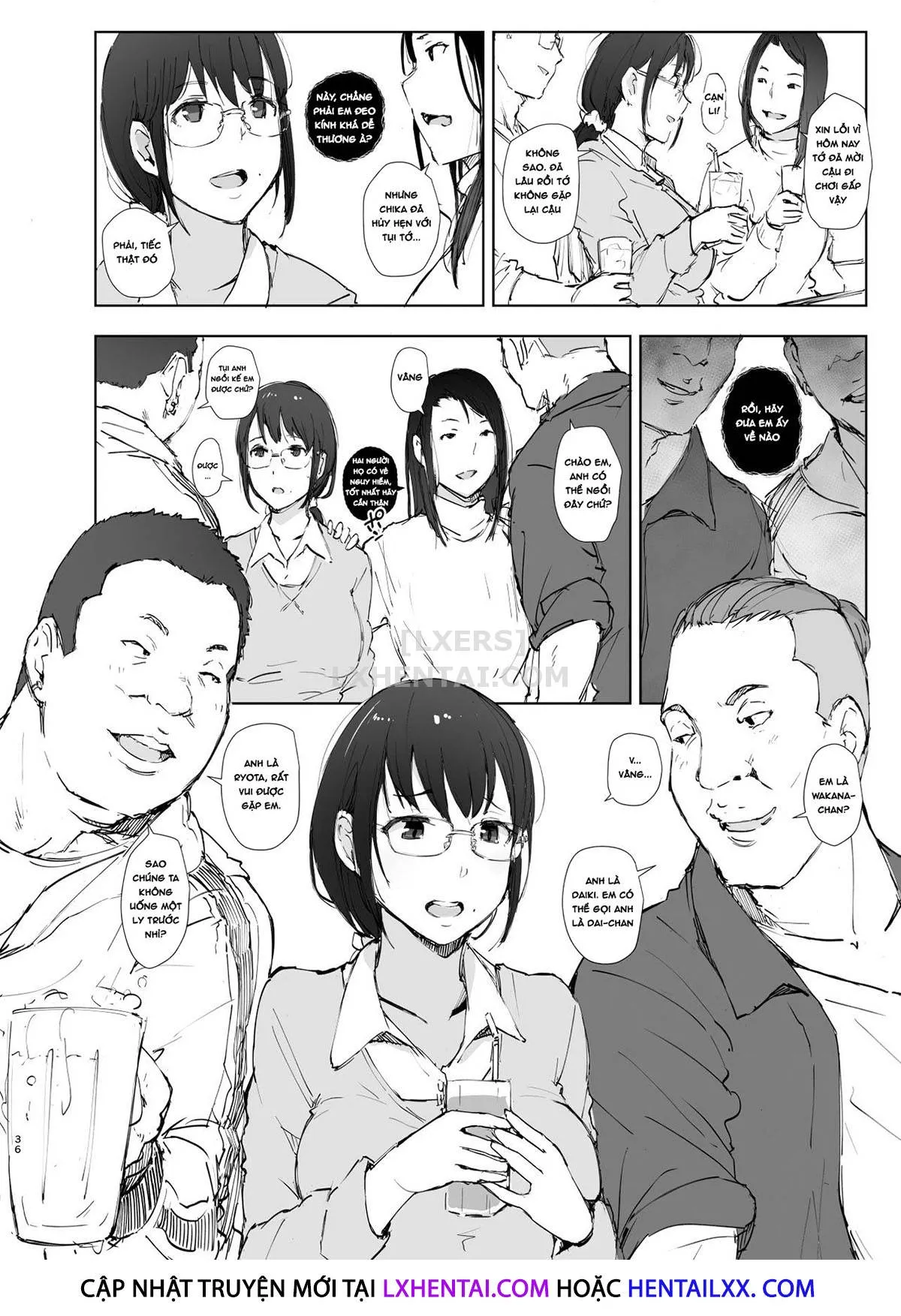 HentaiVN.net - Ảnh 3 - Kimi No Kanojo Yokatta Yo. [Meganekko NTR Tanpenshuu] - Chap 2