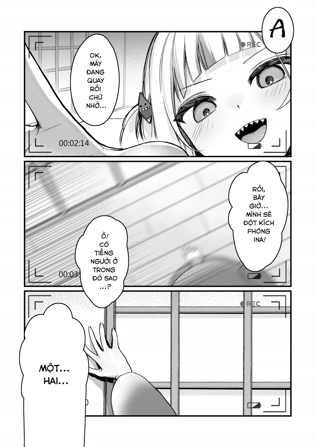 HentaiVN.net - Ảnh 4 - Xúc tu của Ina mất kiểm soát rồi! - Oneshot
