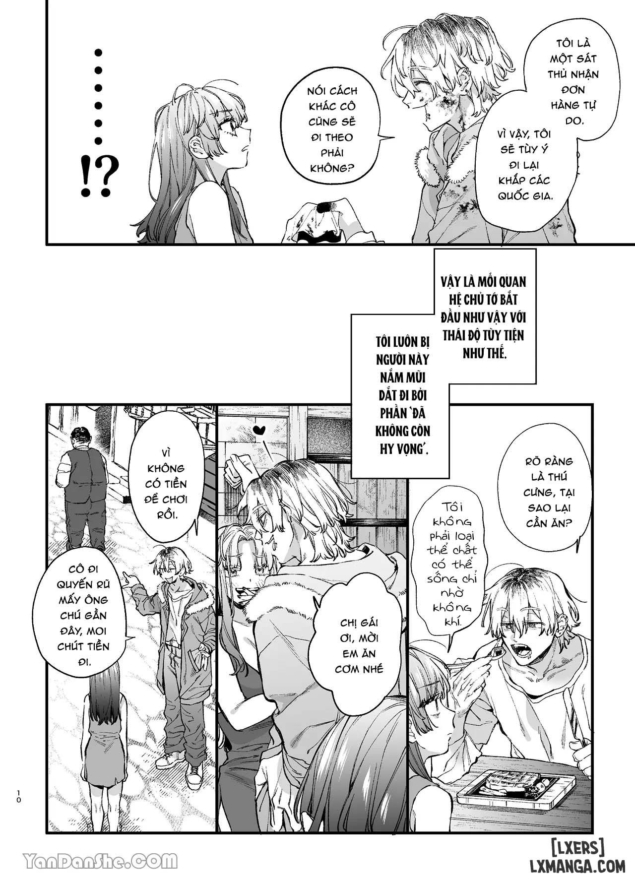 HentaiVN.net - Ảnh 11 - [r-18] kẻ giết người có tình yêu mù quáng, thích chơi đùa với thú cưng không thể cưỡng lại. - 1