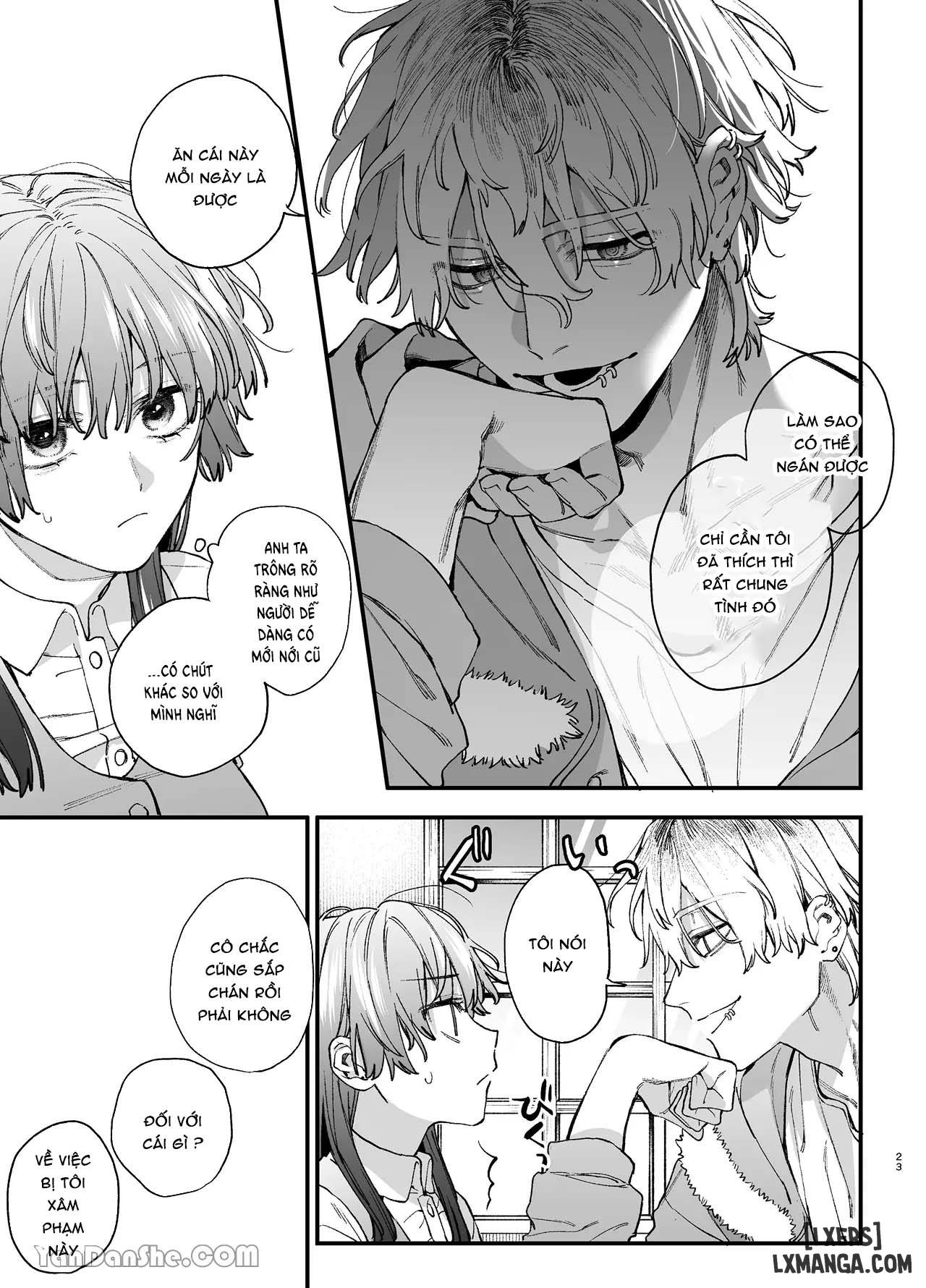 HentaiVN.net - Ảnh 3 - [r-18] kẻ giết người có tình yêu mù quáng, thích chơi đùa với thú cưng không thể cưỡng lại. - 2