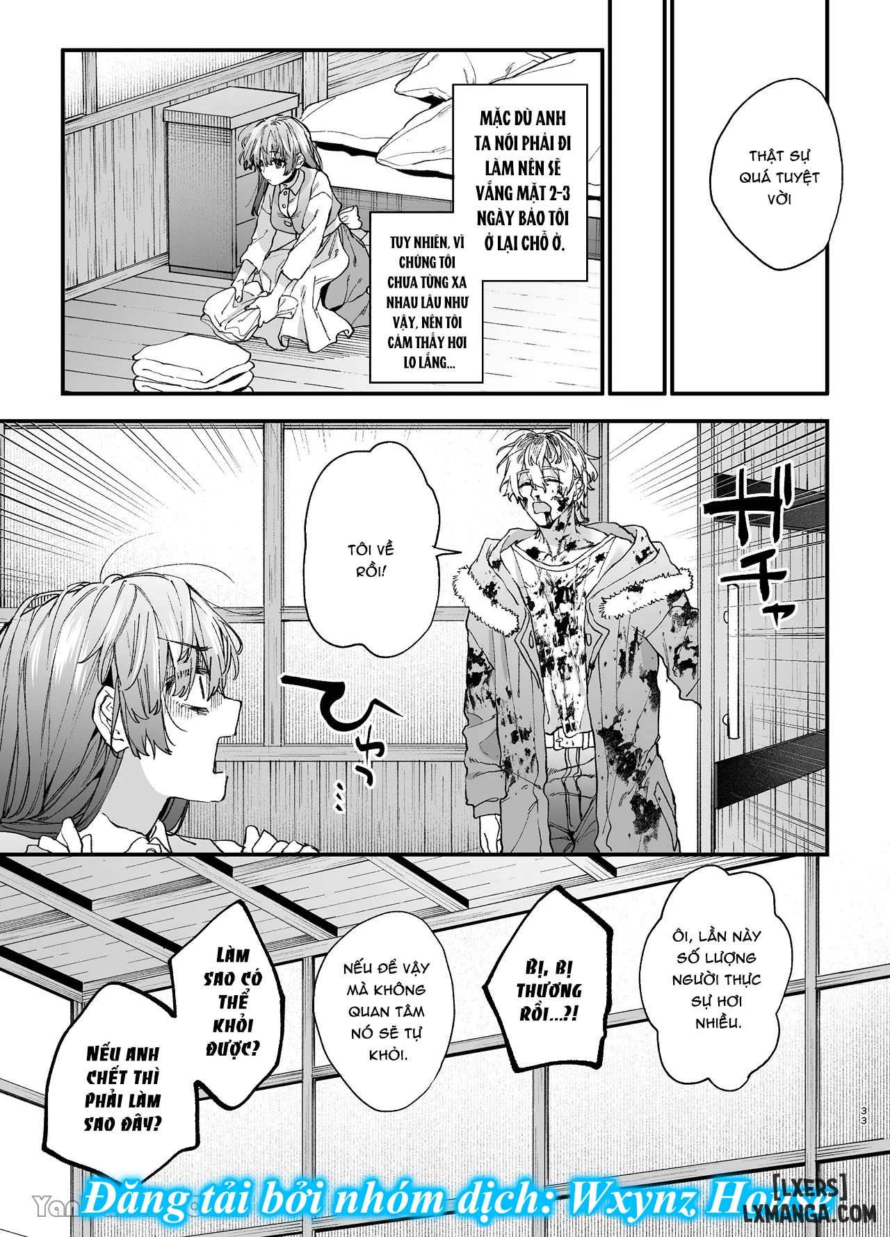 HentaiVN.net - Ảnh 4 - [r-18] kẻ giết người có tình yêu mù quáng, thích chơi đùa với thú cưng không thể cưỡng lại. - 3