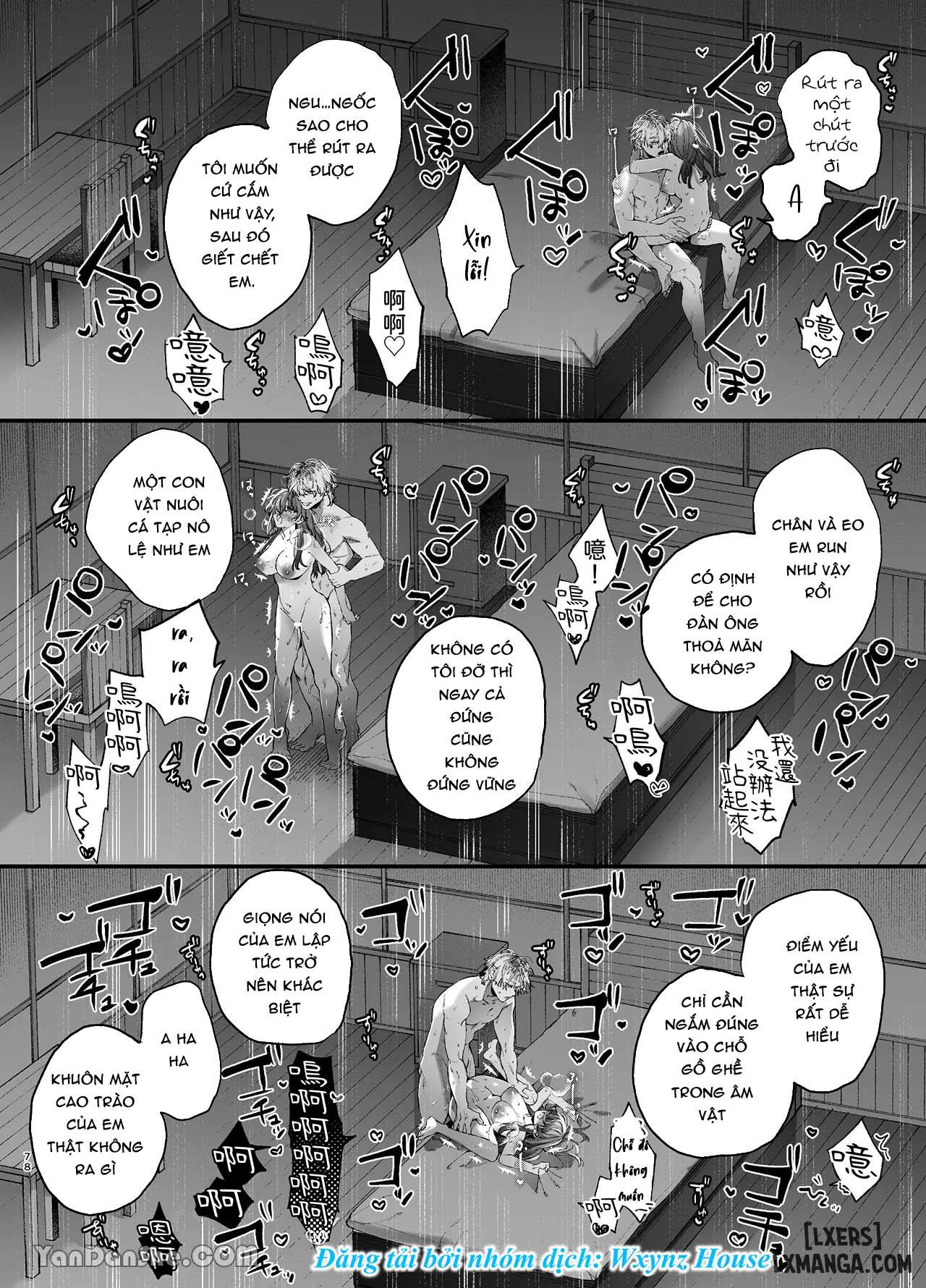 HentaiVN.net - Ảnh 23 - [r-18] kẻ giết người có tình yêu mù quáng, thích chơi đùa với thú cưng không thể cưỡng lại. - 4- end