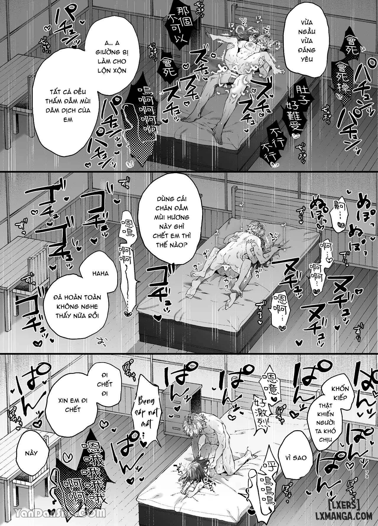 HentaiVN.net - Ảnh 24 - [r-18] kẻ giết người có tình yêu mù quáng, thích chơi đùa với thú cưng không thể cưỡng lại. - 4- end
