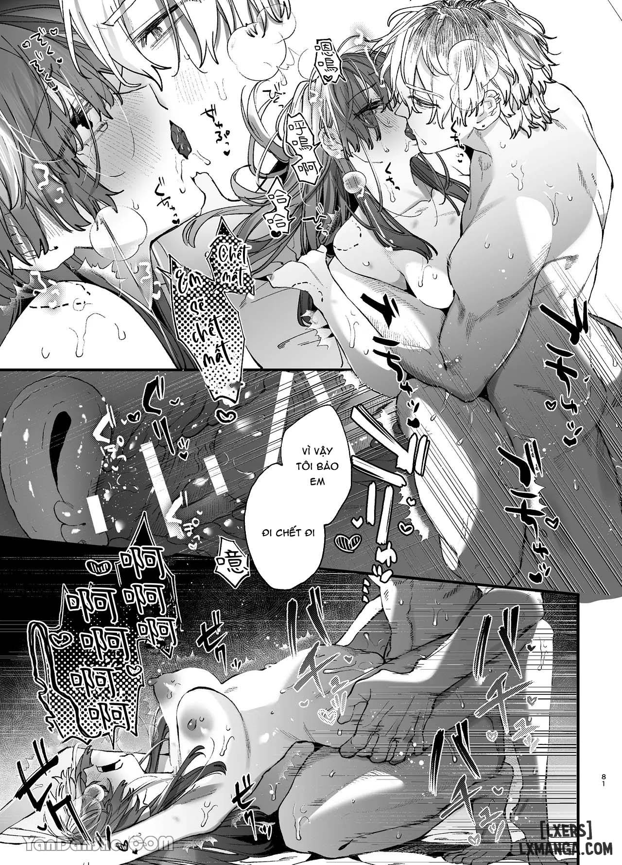 HentaiVN.net - Ảnh 26 - [r-18] kẻ giết người có tình yêu mù quáng, thích chơi đùa với thú cưng không thể cưỡng lại. - 4- end