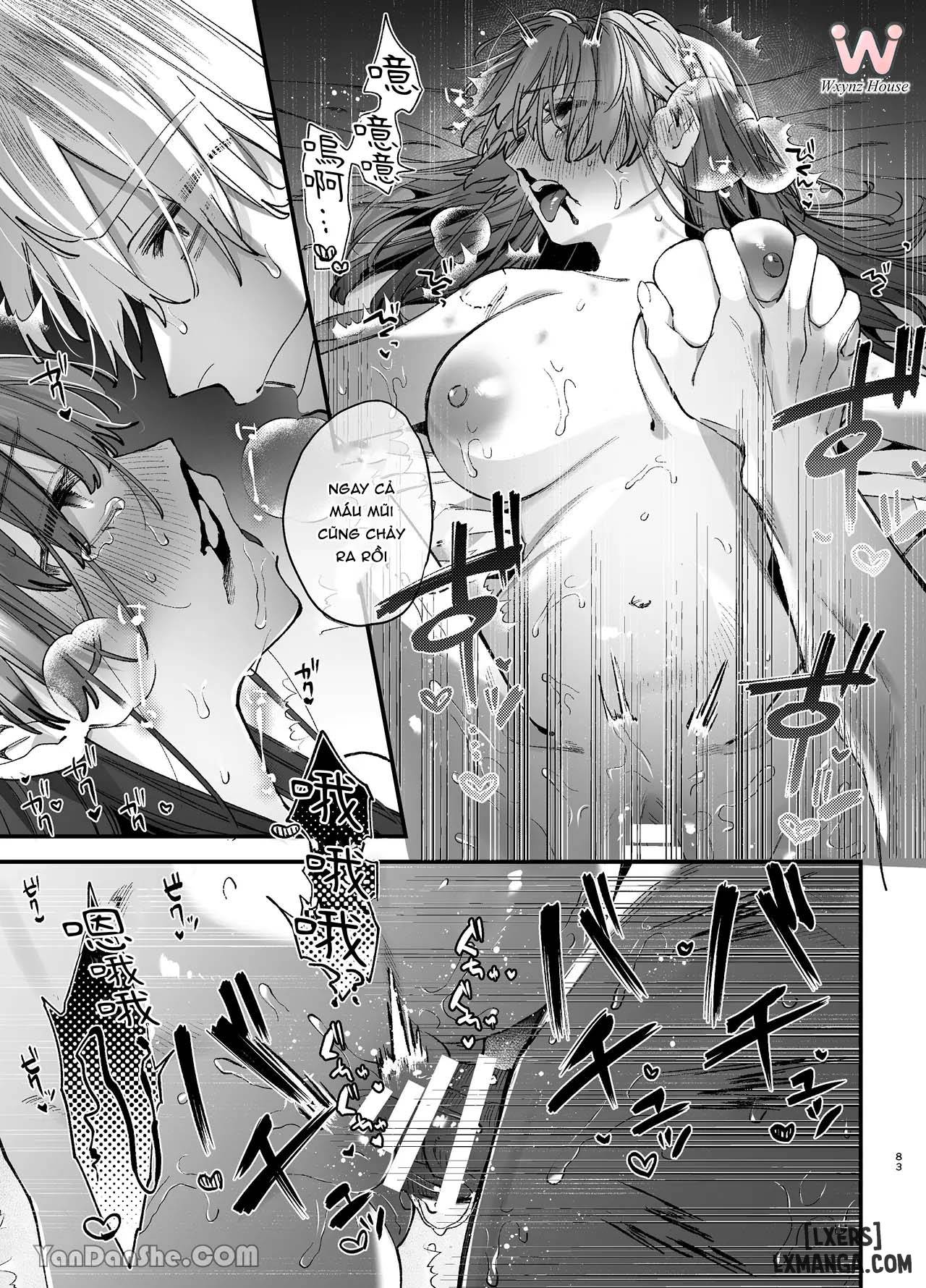 HentaiVN.net - Ảnh 28 - [r-18] kẻ giết người có tình yêu mù quáng, thích chơi đùa với thú cưng không thể cưỡng lại. - 4- end