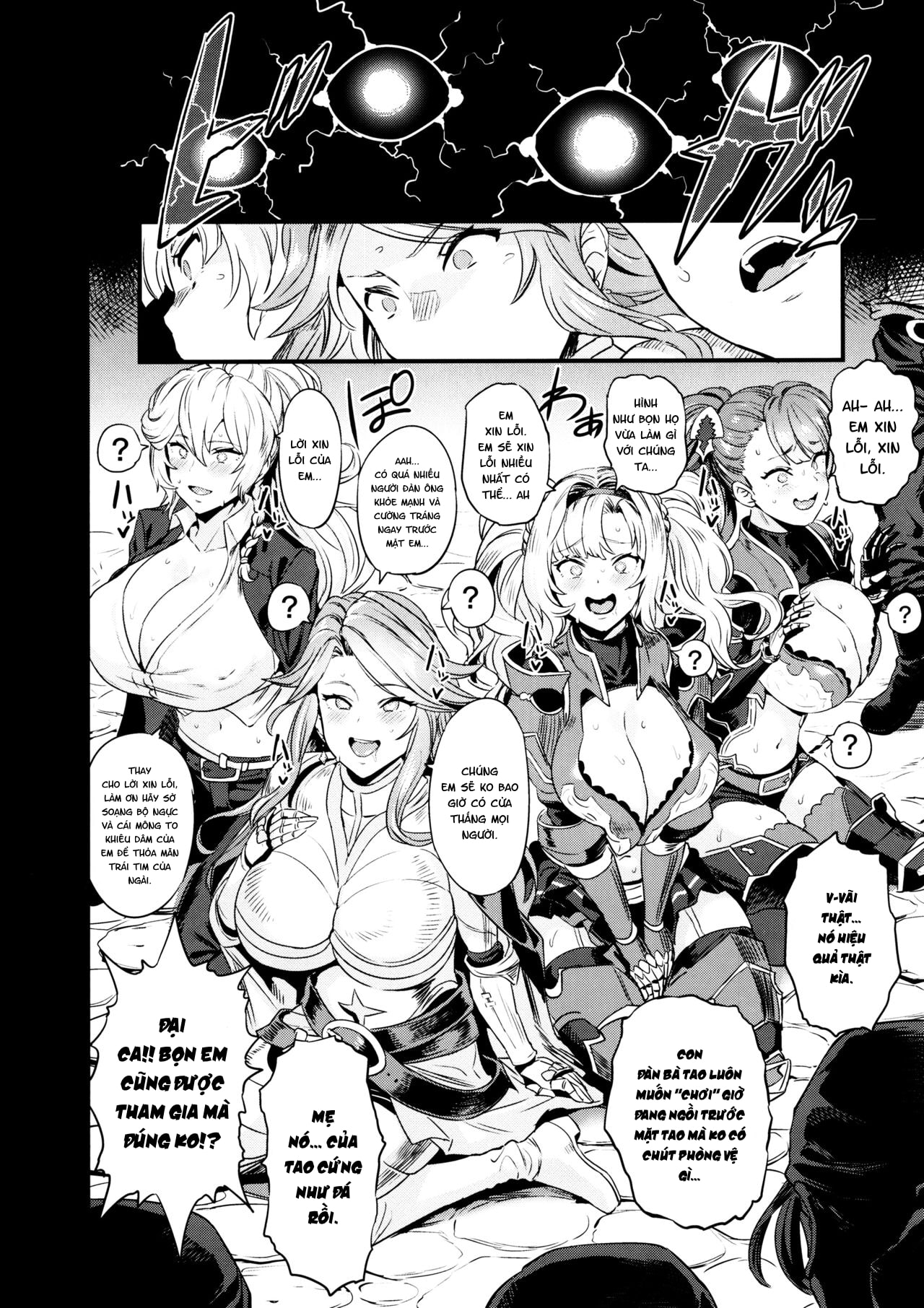 HentaiVN.net - Ảnh 18 - Saimin Mesubuta Kikuudan | Pig Sow Crew Hypnosis [催眠メスブタ騎空団] - Oneshot