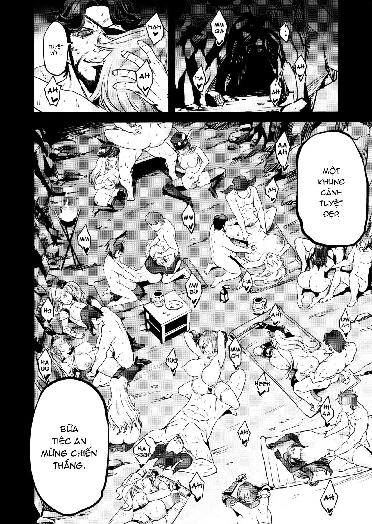HentaiVN.net - Ảnh 24 - Saimin Mesubuta Kikuudan | Pig Sow Crew Hypnosis [催眠メスブタ騎空団] - Oneshot