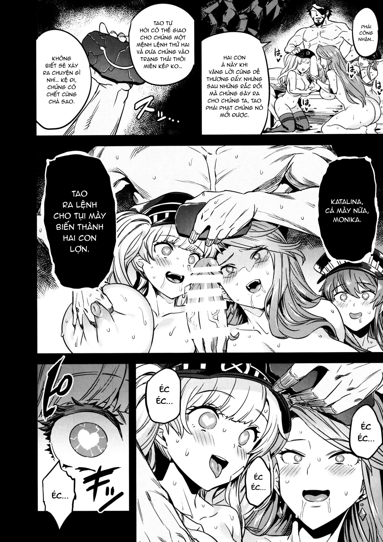 HentaiVN.net - Ảnh 28 - Saimin Mesubuta Kikuudan | Pig Sow Crew Hypnosis [催眠メスブタ騎空団] - Oneshot