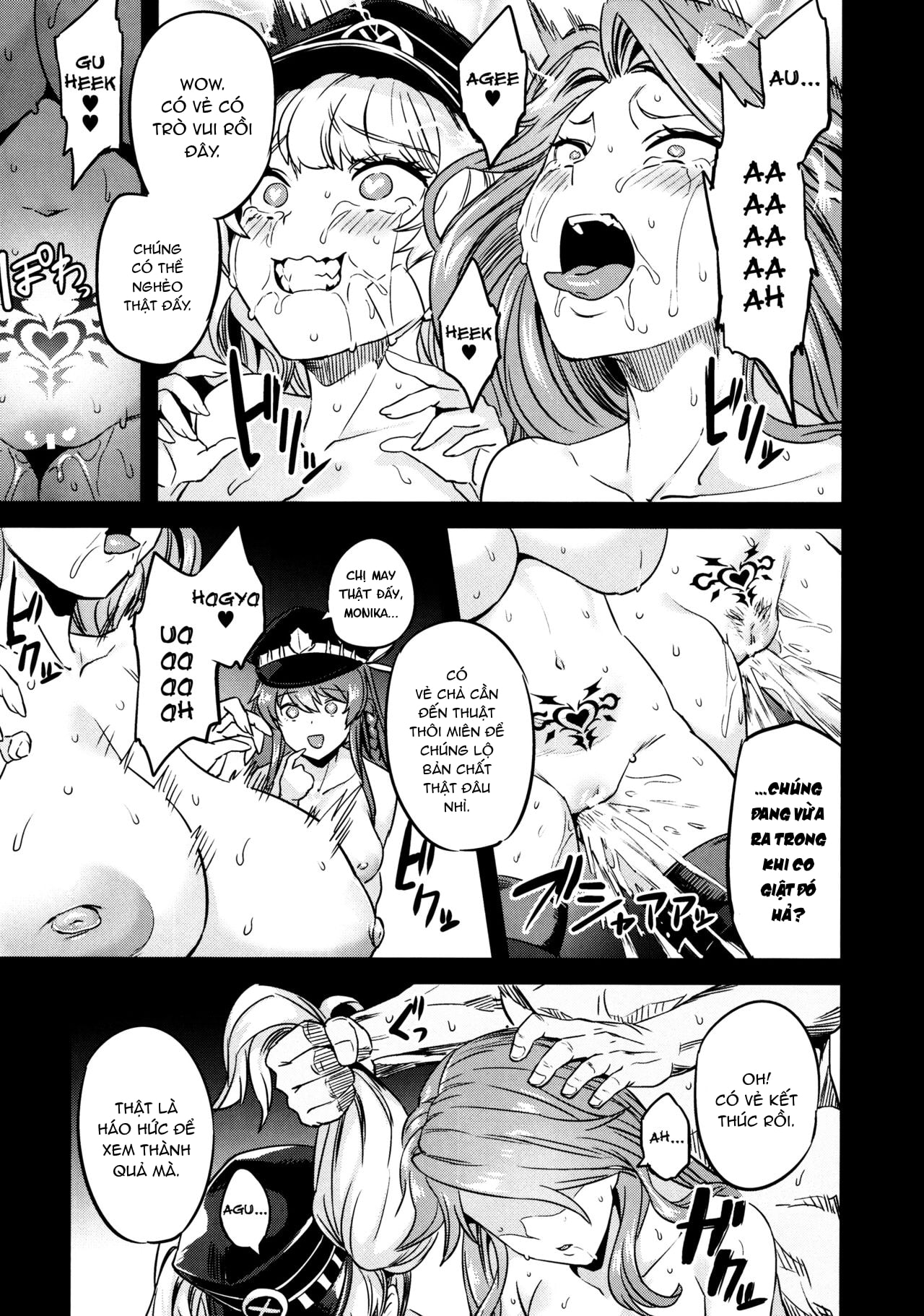 HentaiVN.net - Ảnh 29 - Saimin Mesubuta Kikuudan | Pig Sow Crew Hypnosis [催眠メスブタ騎空団] - Oneshot