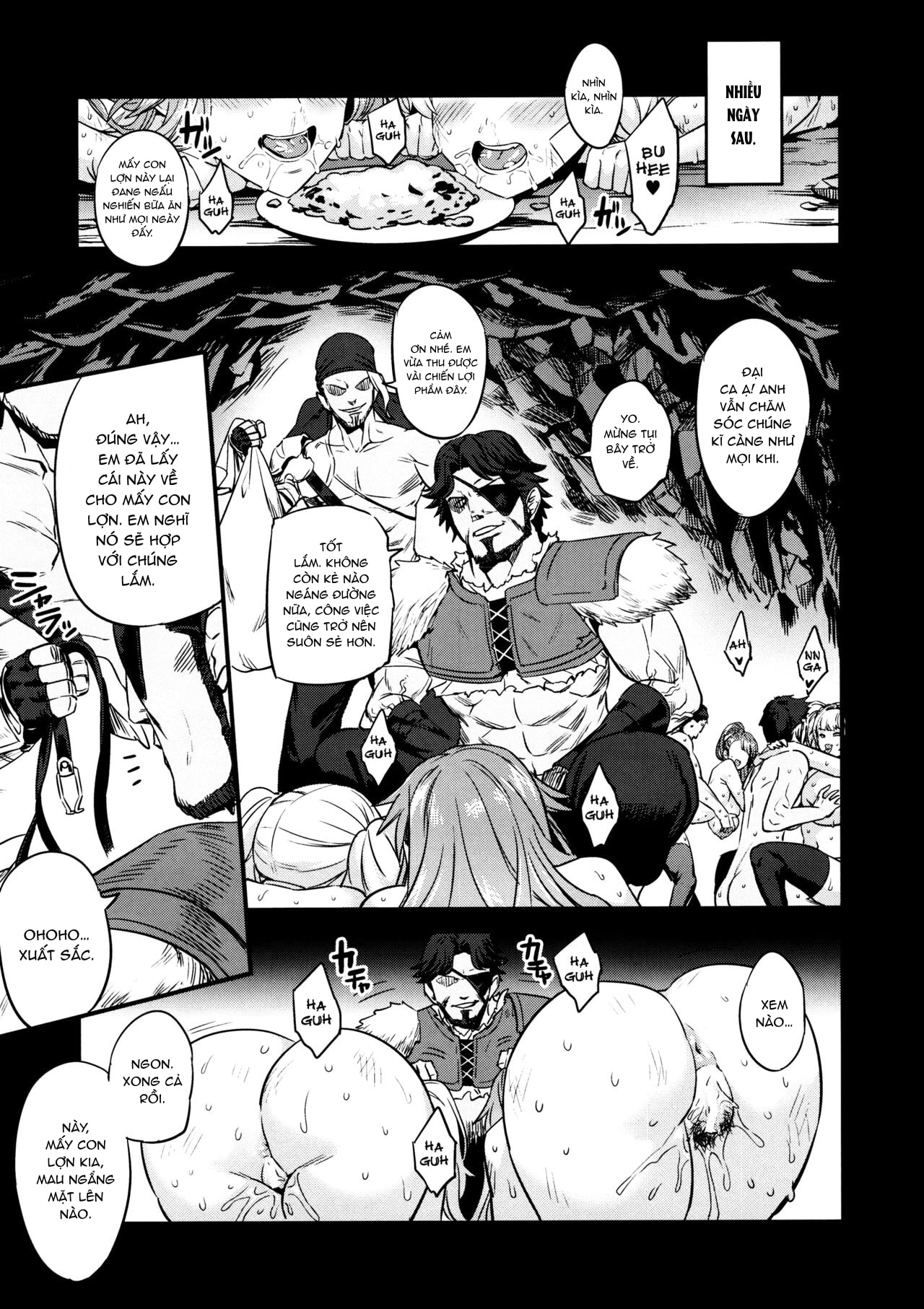 HentaiVN.net - Ảnh 41 - Saimin Mesubuta Kikuudan | Pig Sow Crew Hypnosis [催眠メスブタ騎空団] - Oneshot