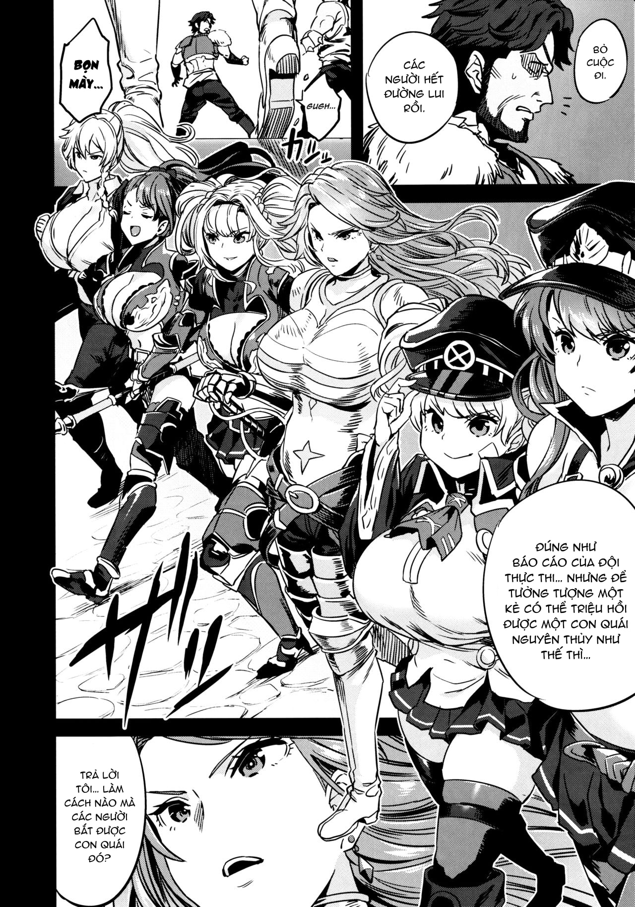 HentaiVN.net - Ảnh 10 - Saimin Mesubuta Kikuudan | Pig Sow Crew Hypnosis [催眠メスブタ騎空団] - Oneshot