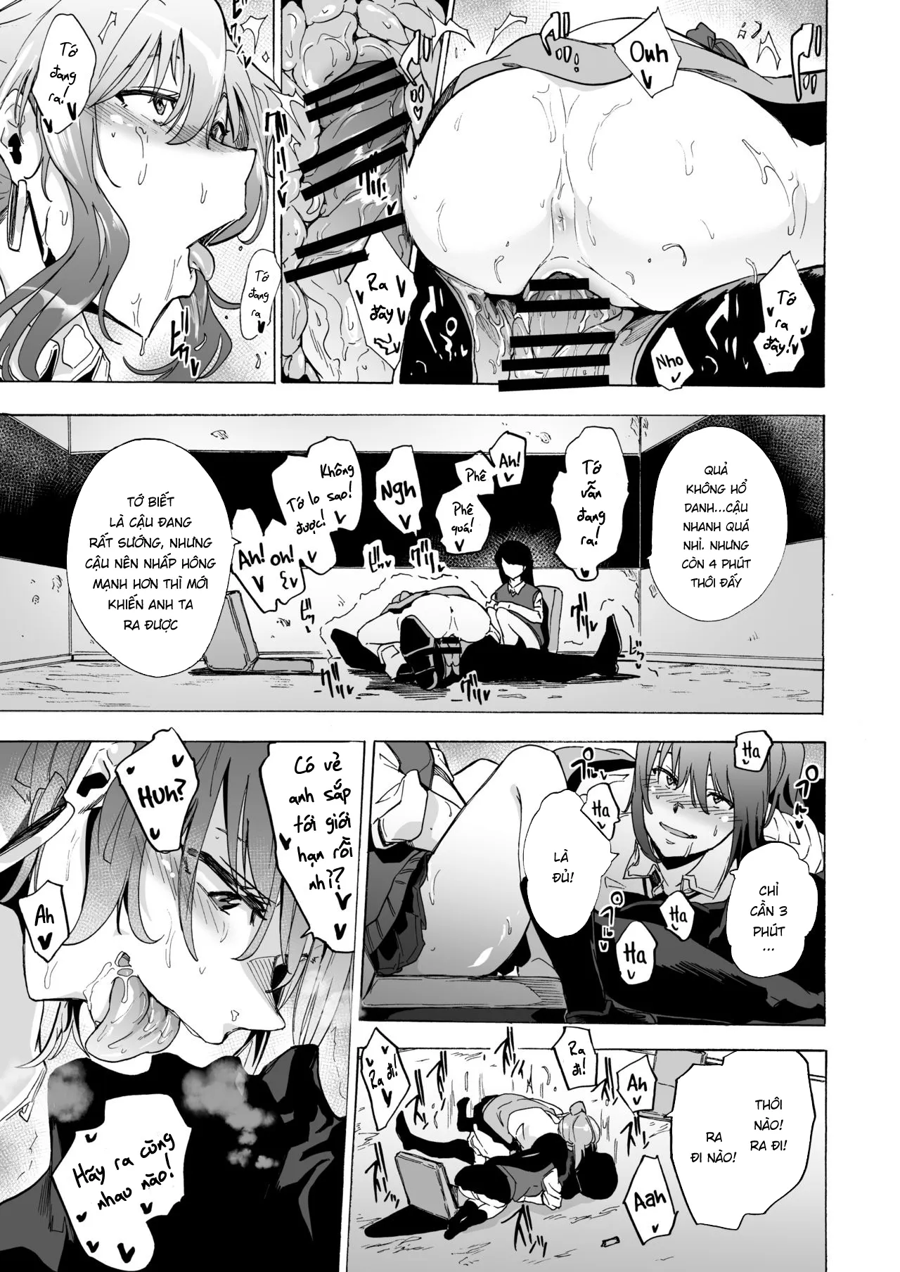 HentaiVN.net - Ảnh 14 - Trò chơi con đĩ [ゲームオブビッチーズ; Game of Bitches] - Chap 1